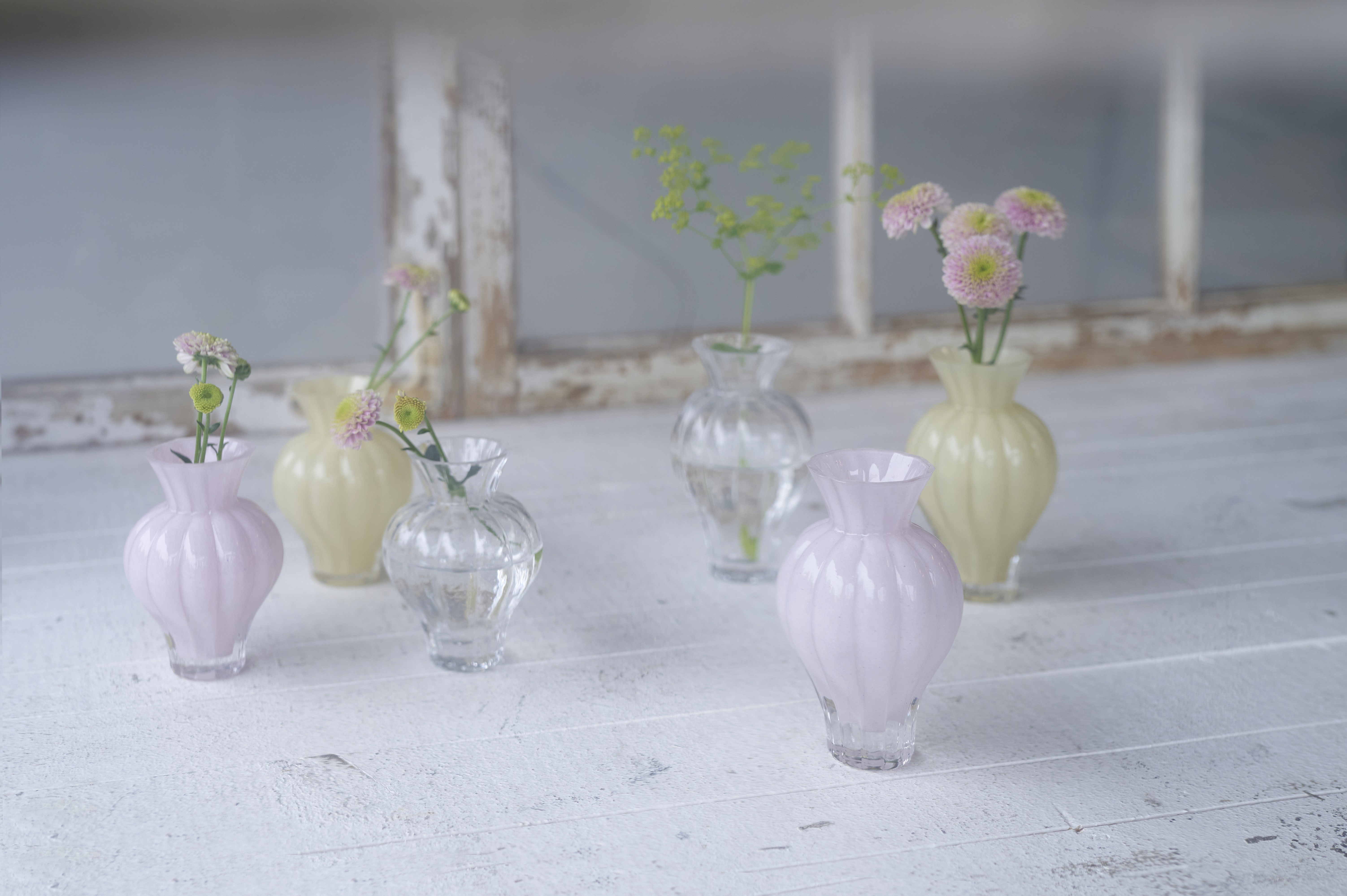 Glass vases 2-pack - Vase - Glass - Pink - 5