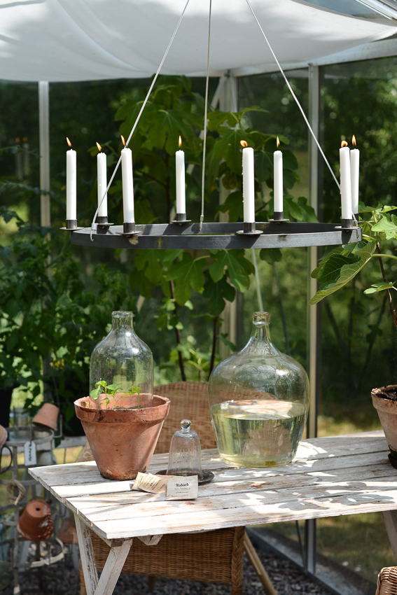 Chandelier Wrought iron chandelier Ø: 76 cm - 7