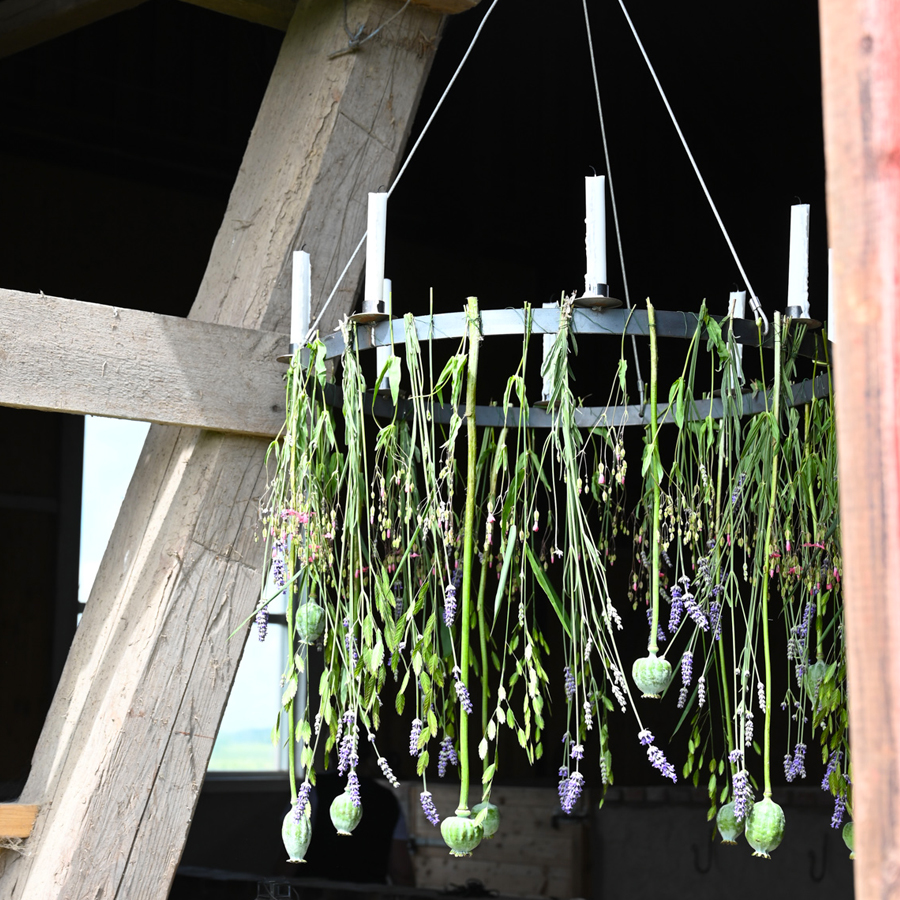 Chandelier Wrought iron chandelier Ø: 76 cm - 24