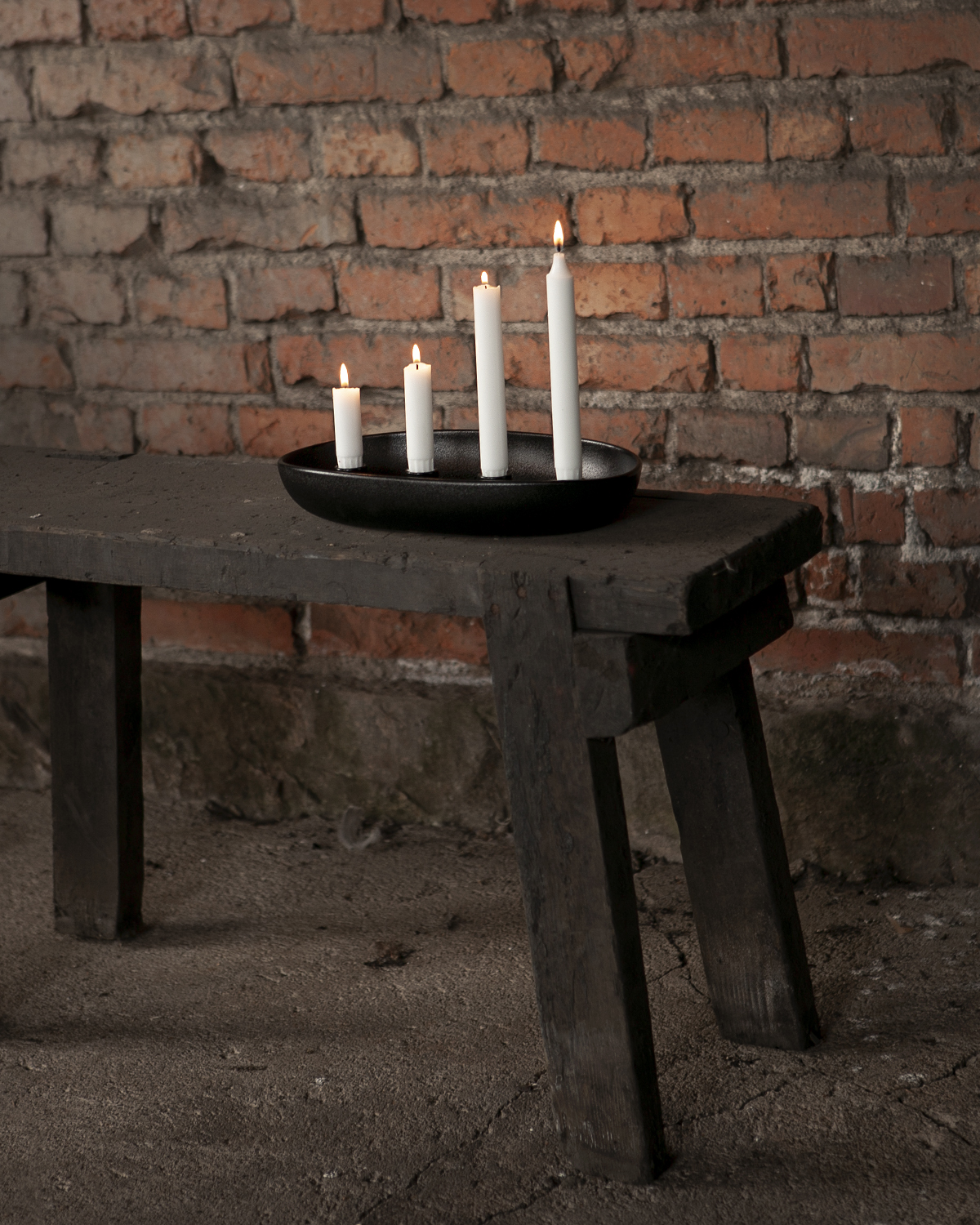 Gröndal - Candlestick - Advent Candlestick - Black - 32x20x5 cm - 6