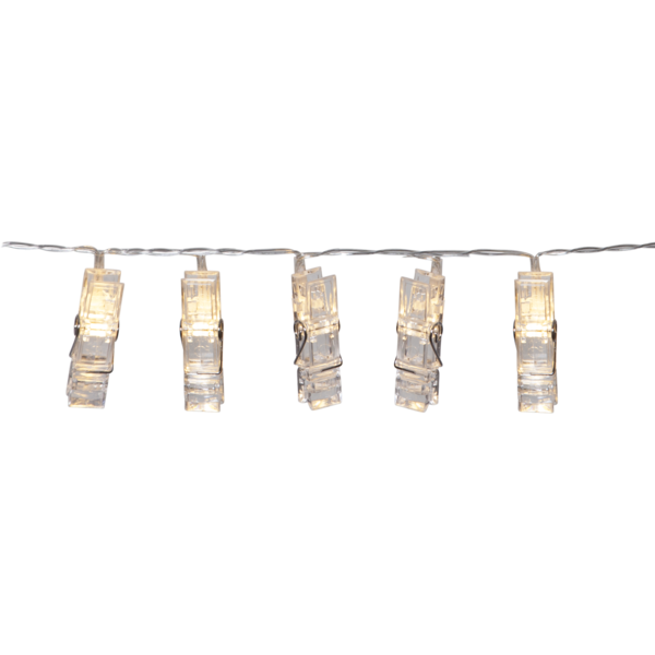 String lights with clothes pegs - 5