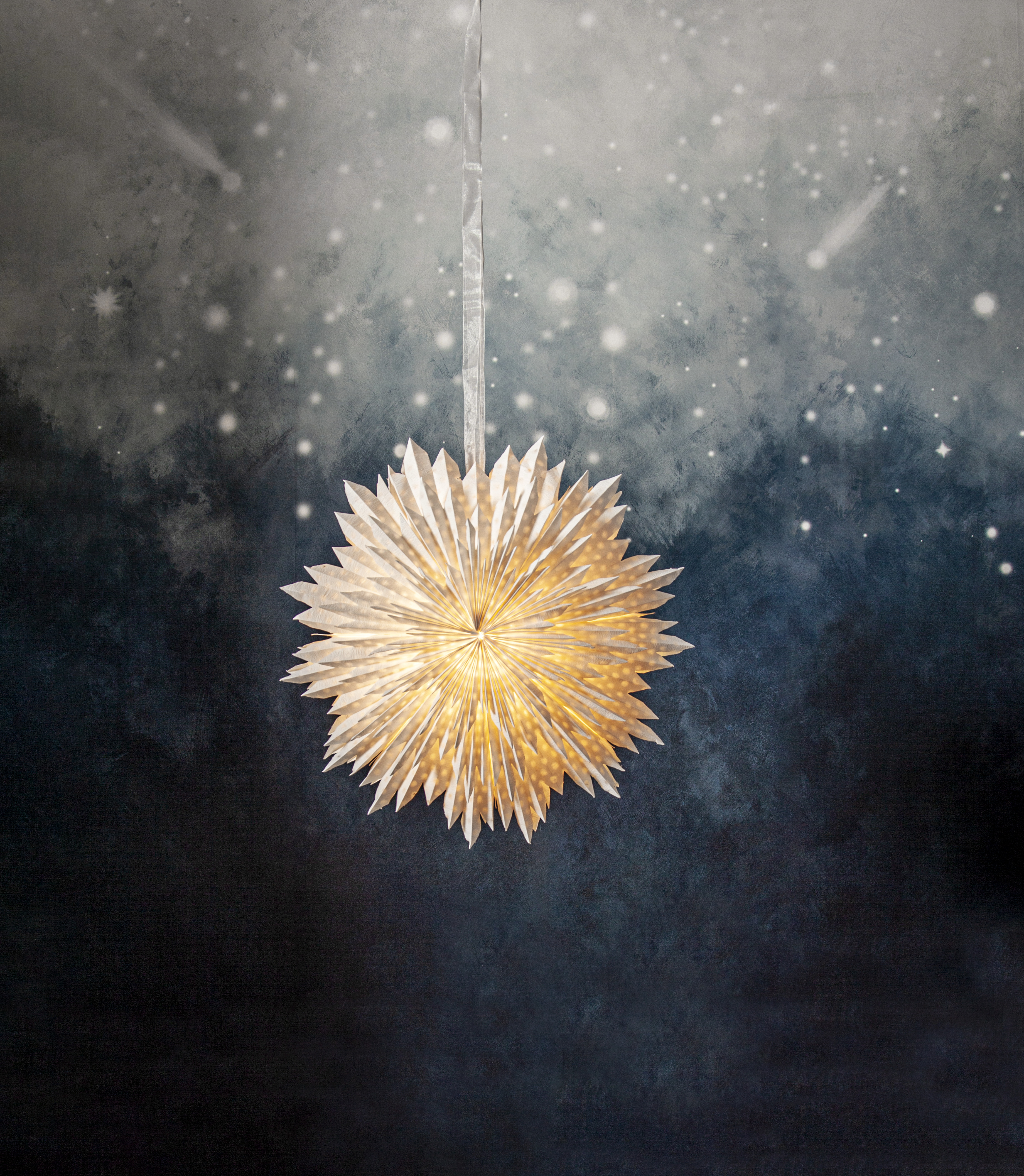 Star - Advent star - White - 60x60 cm - Recycled - 3