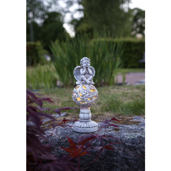 Angel - Statue - Solar cell - 27 cm - Solar cell lighting - 2