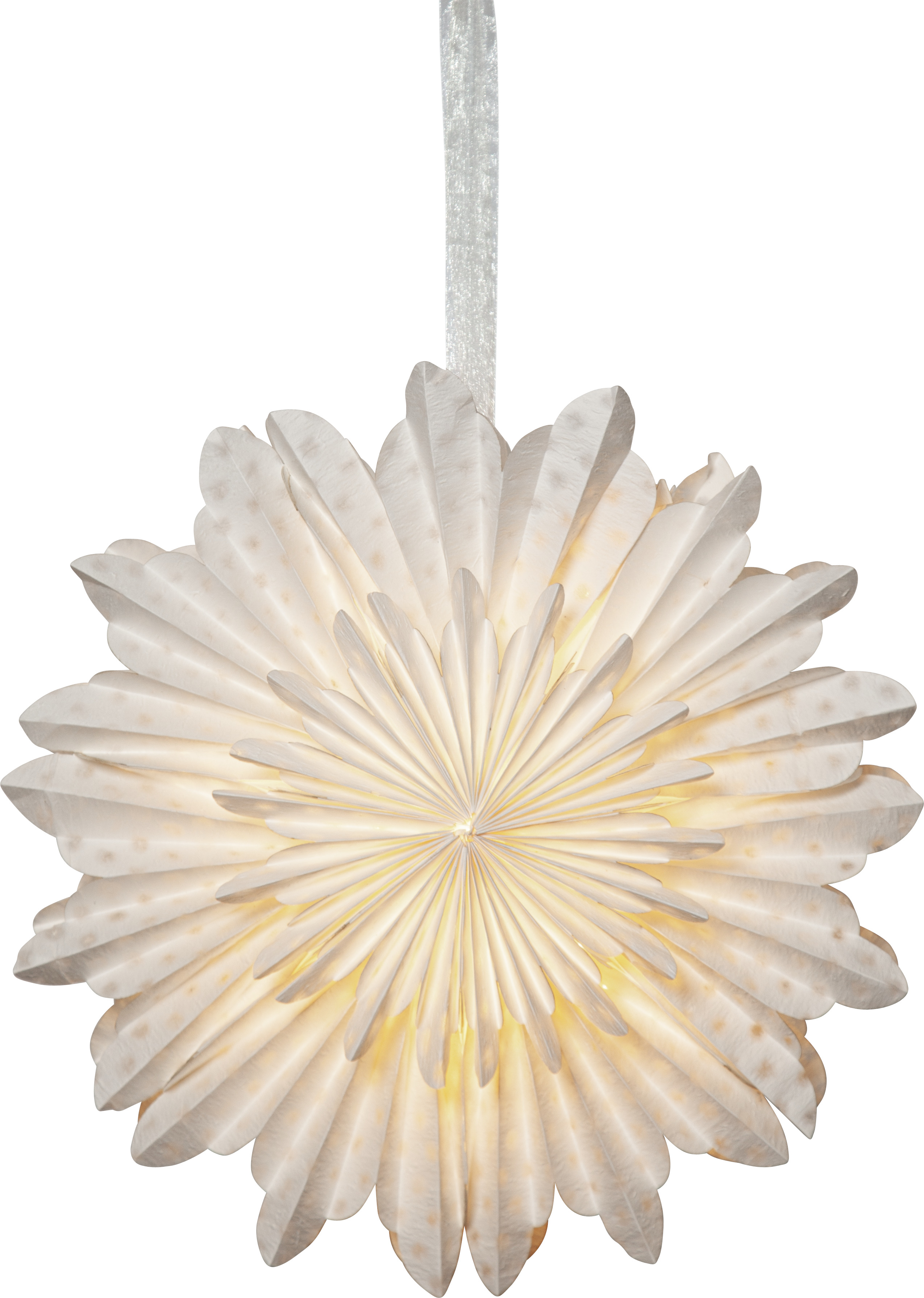 Star - Advent star - White - 45x45 cm - Recycled - 3