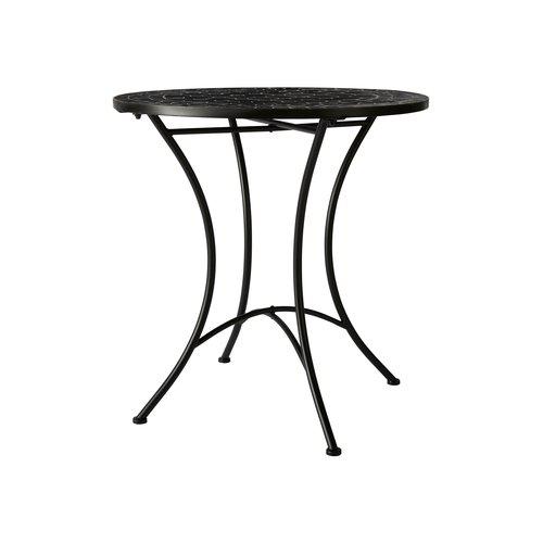 Garden table - Table - Mosaic table - Black - Ø70x72 cm - 2