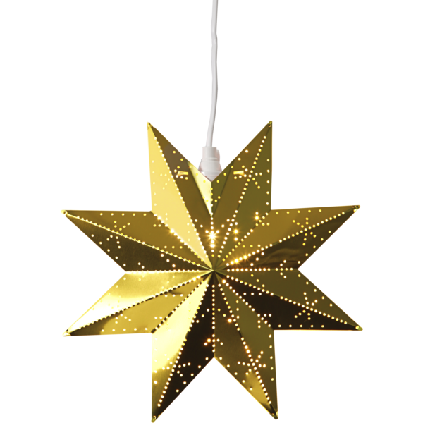 Adventsstjärna - Metallstjärna - Mässing - 28x28 cm - 4