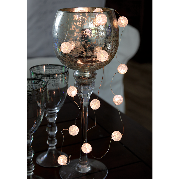 String of lights with beautiful balls - Dew Drop - 3