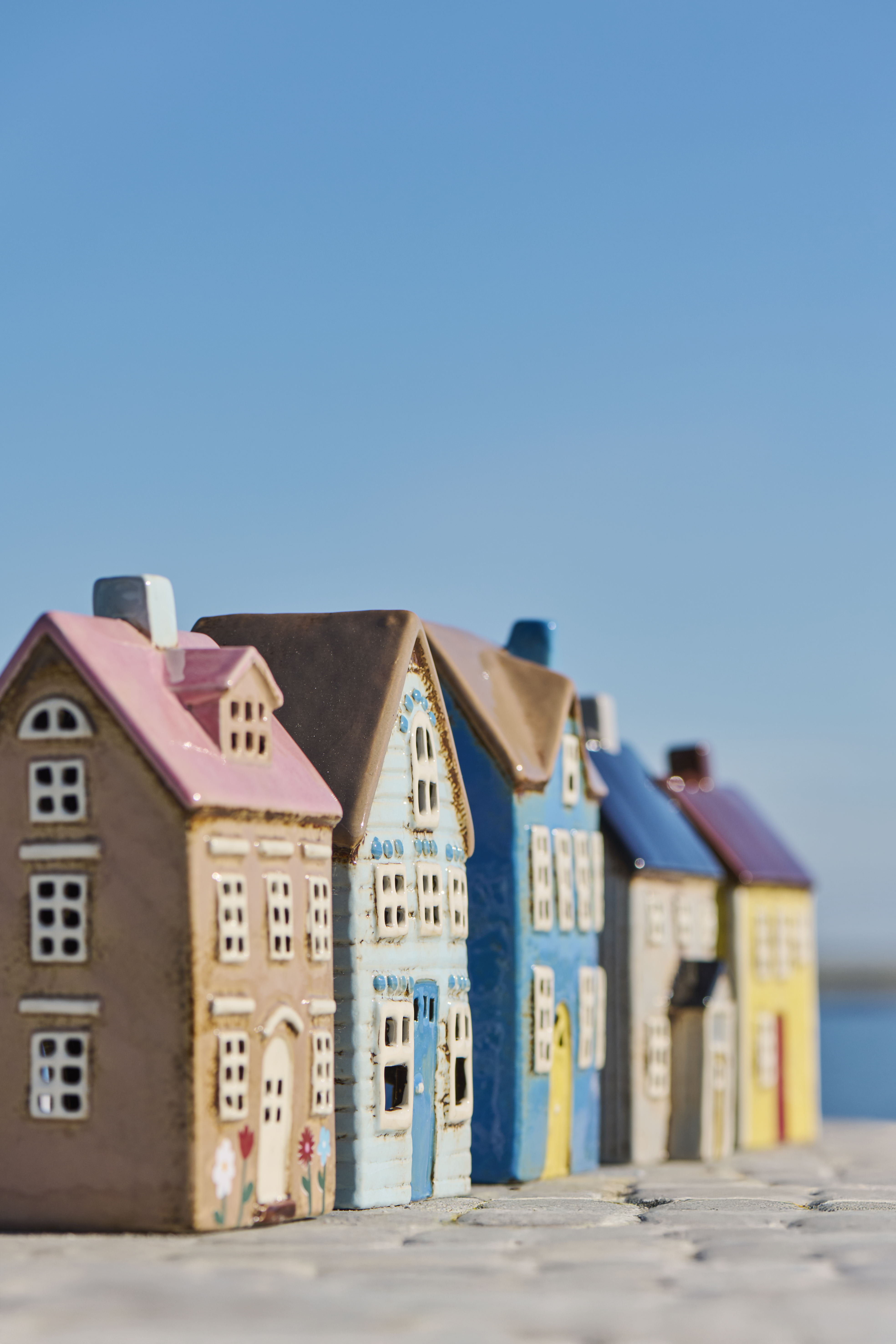 Huslykta - Lykta hus - Visby - 18,5x13,5 cm - 4