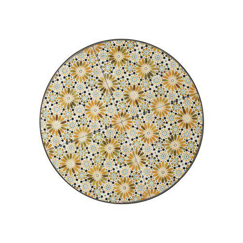 Garden table - Table - Mosaic table - Multicoloured/Flowers - Ø70x72 cm - 3