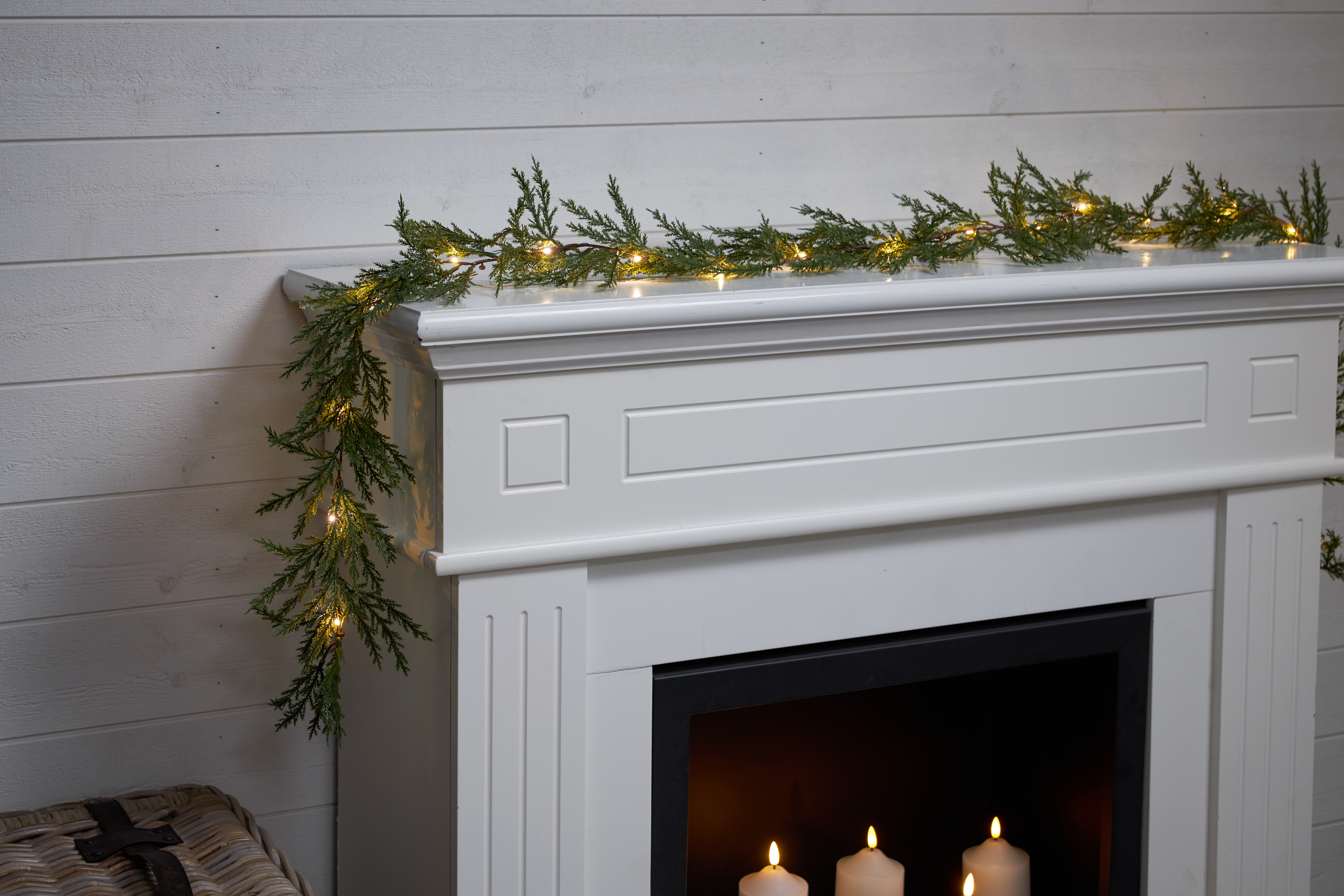 Thuja garland with lighting - 180 cm - 4