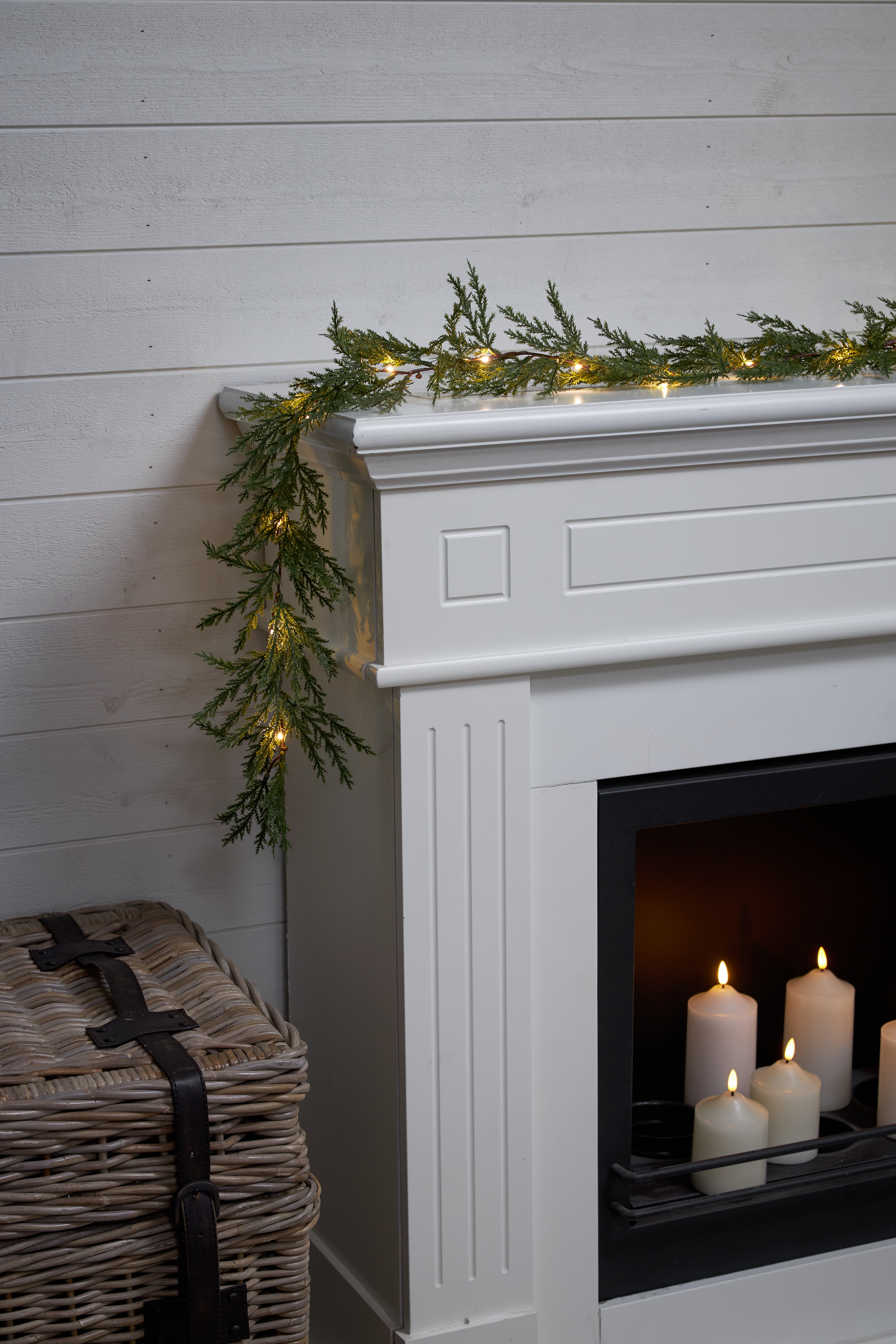 Thuja garland with lighting - 180 cm - 8