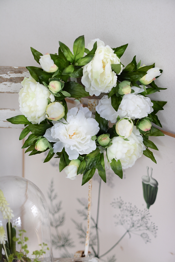 KRANS PION - BLOMKRANS - Ø: 32 CM - 2