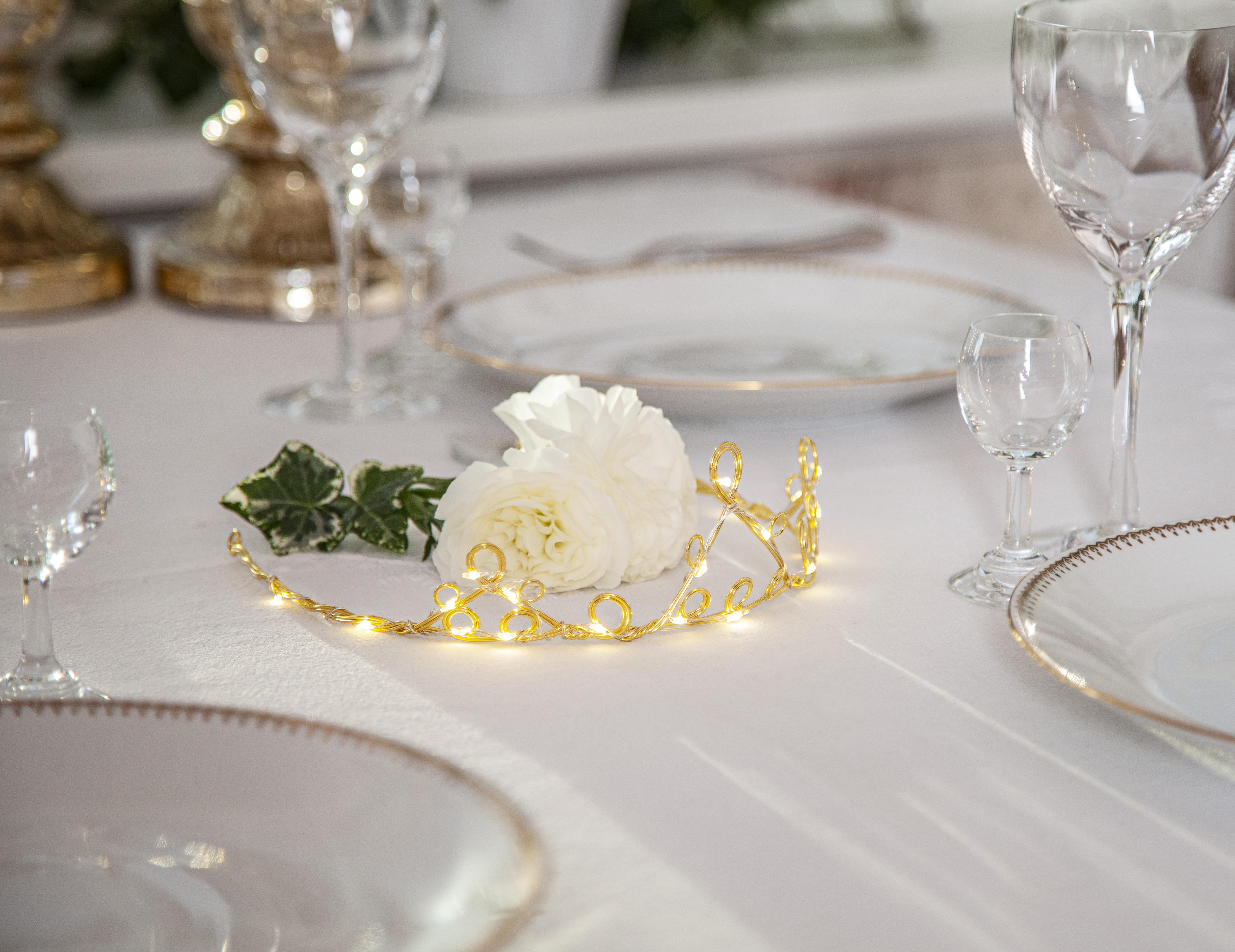 Inomhusdekoration - Diadem med belysning - 3