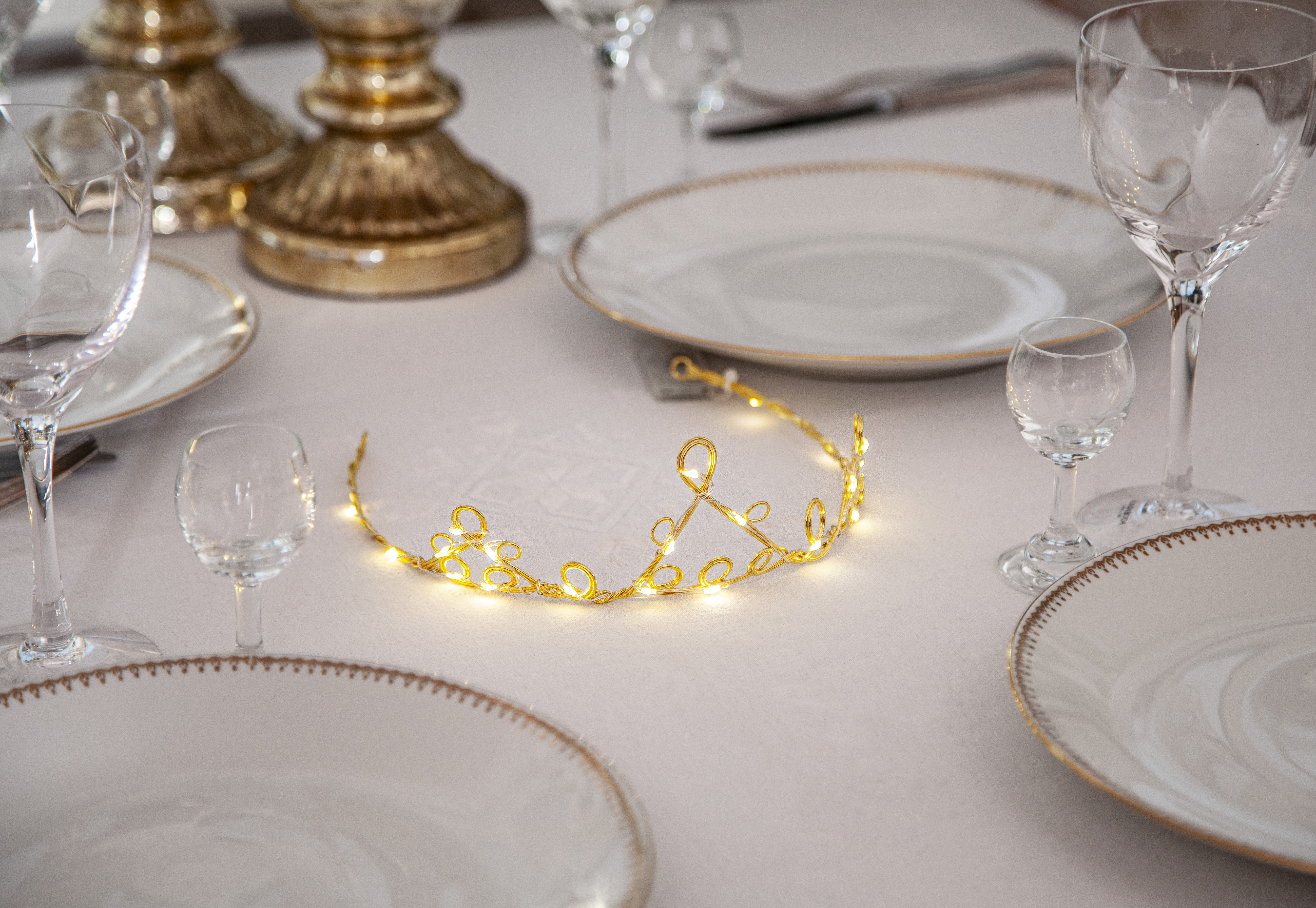 Inomhusdekoration - Diadem med belysning - 5