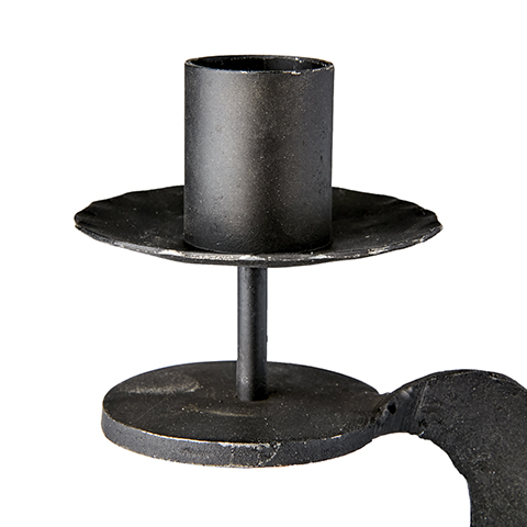 Candlestick - Clamp candlestick - Vise - Screw vice - Black - Small - 5