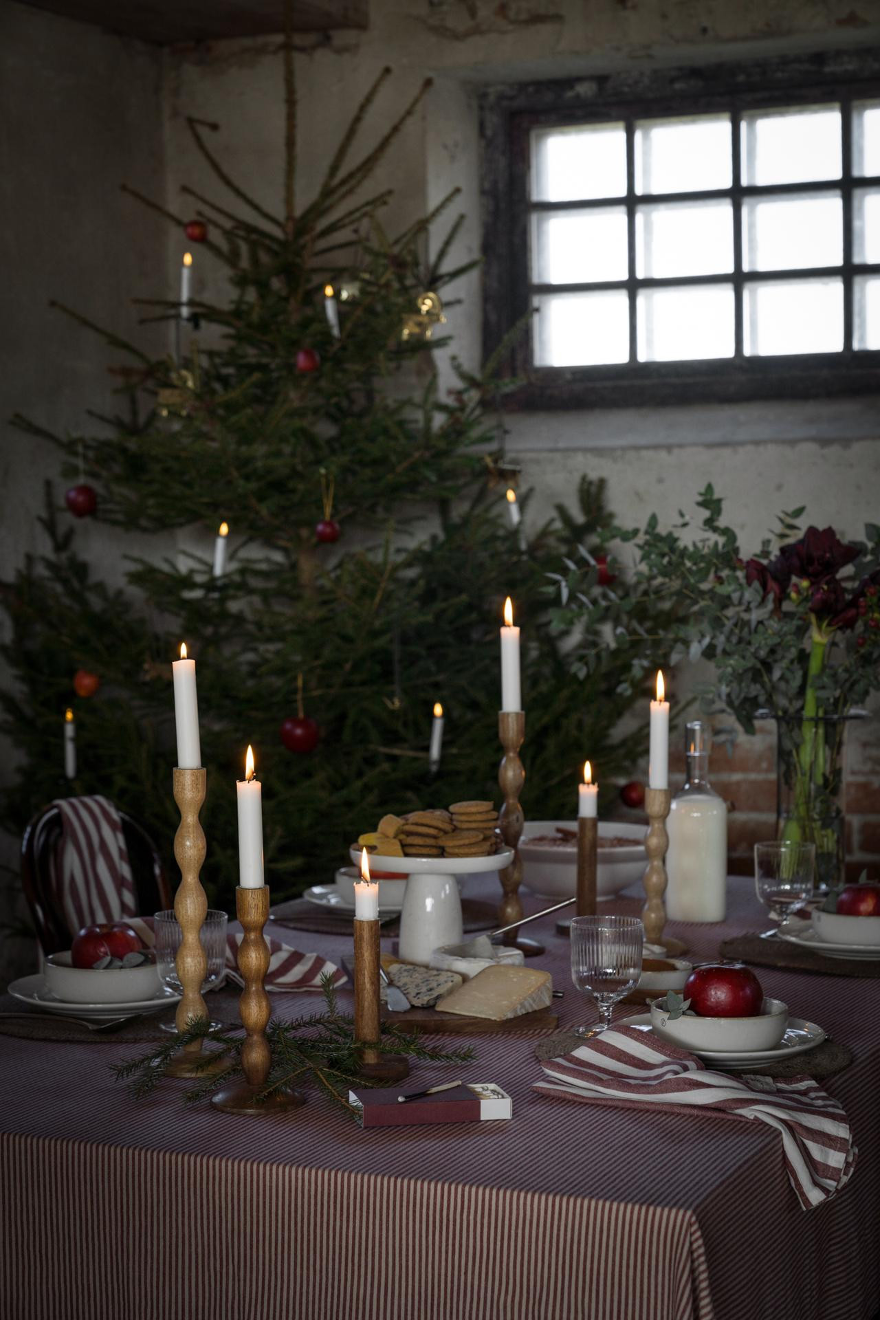 Ernst - Candlestick - Wood - Low - Natural - 2