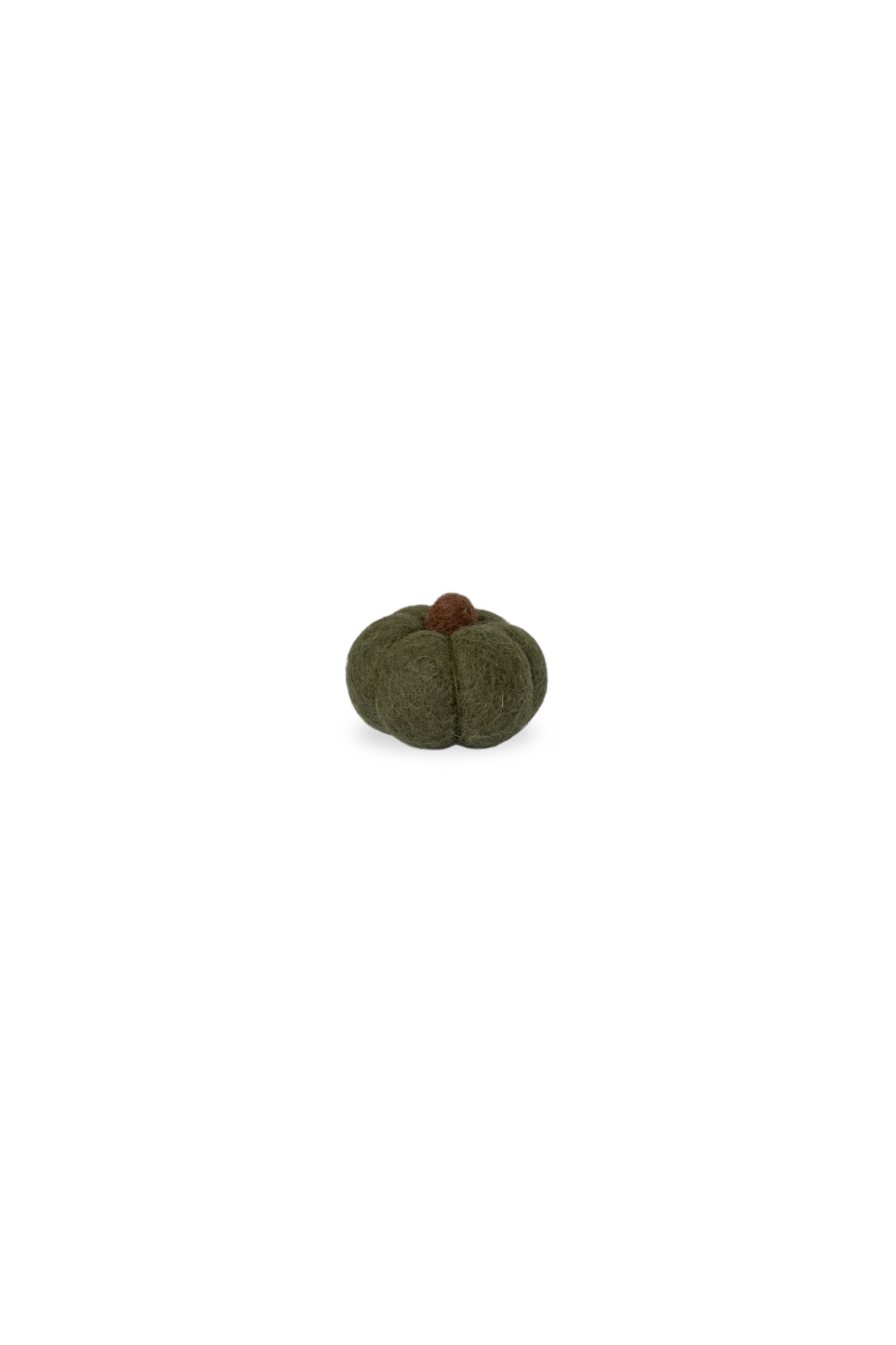 Haga Pumpkin - Decoration - Wool - Dark Green - 4