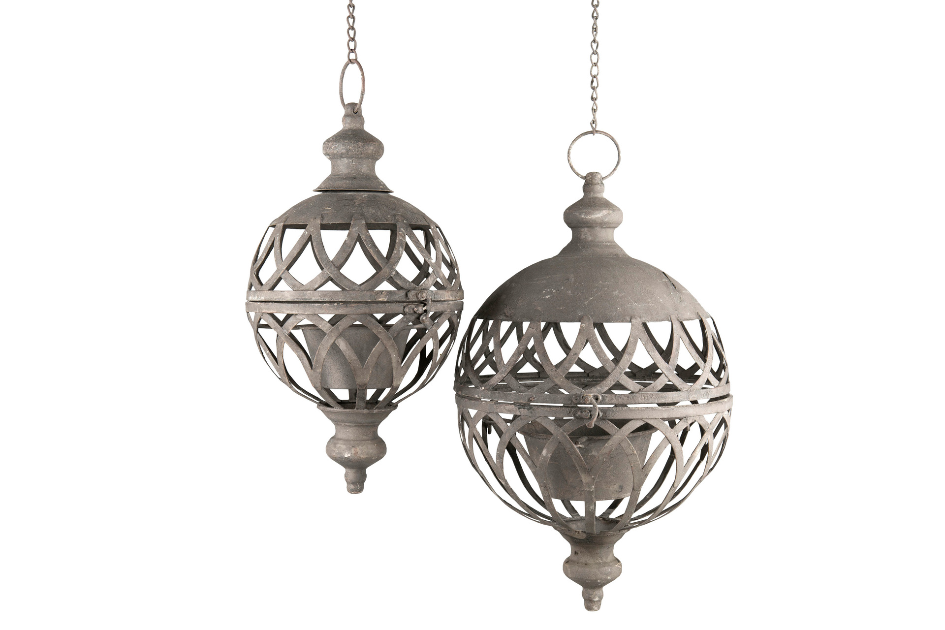 Lantern/Bird Feeder/Hanging Basket Chain Metal - 2-pack - 3