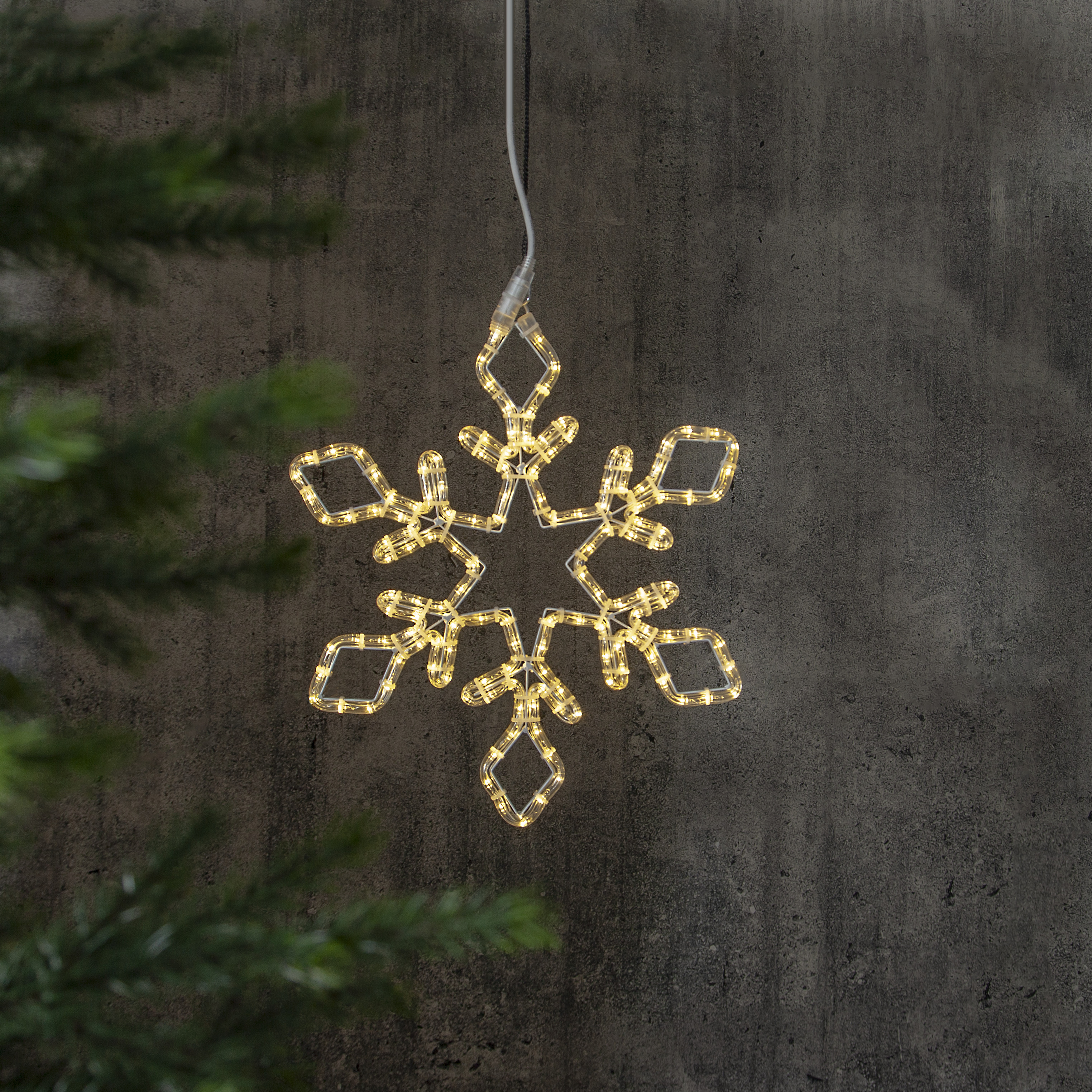 Silhouette - Snowflake - Snow star - 46x52 cm - 2