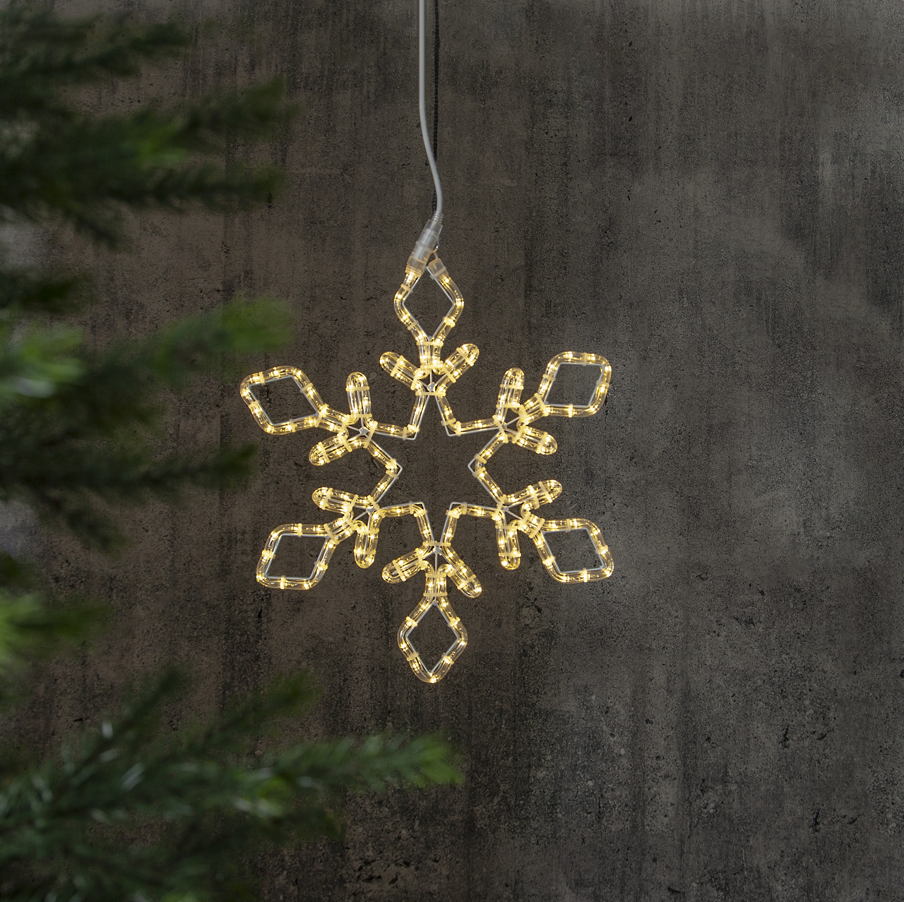 Silhouette - Snowflake - Snow star - 46x52 cm - 4
