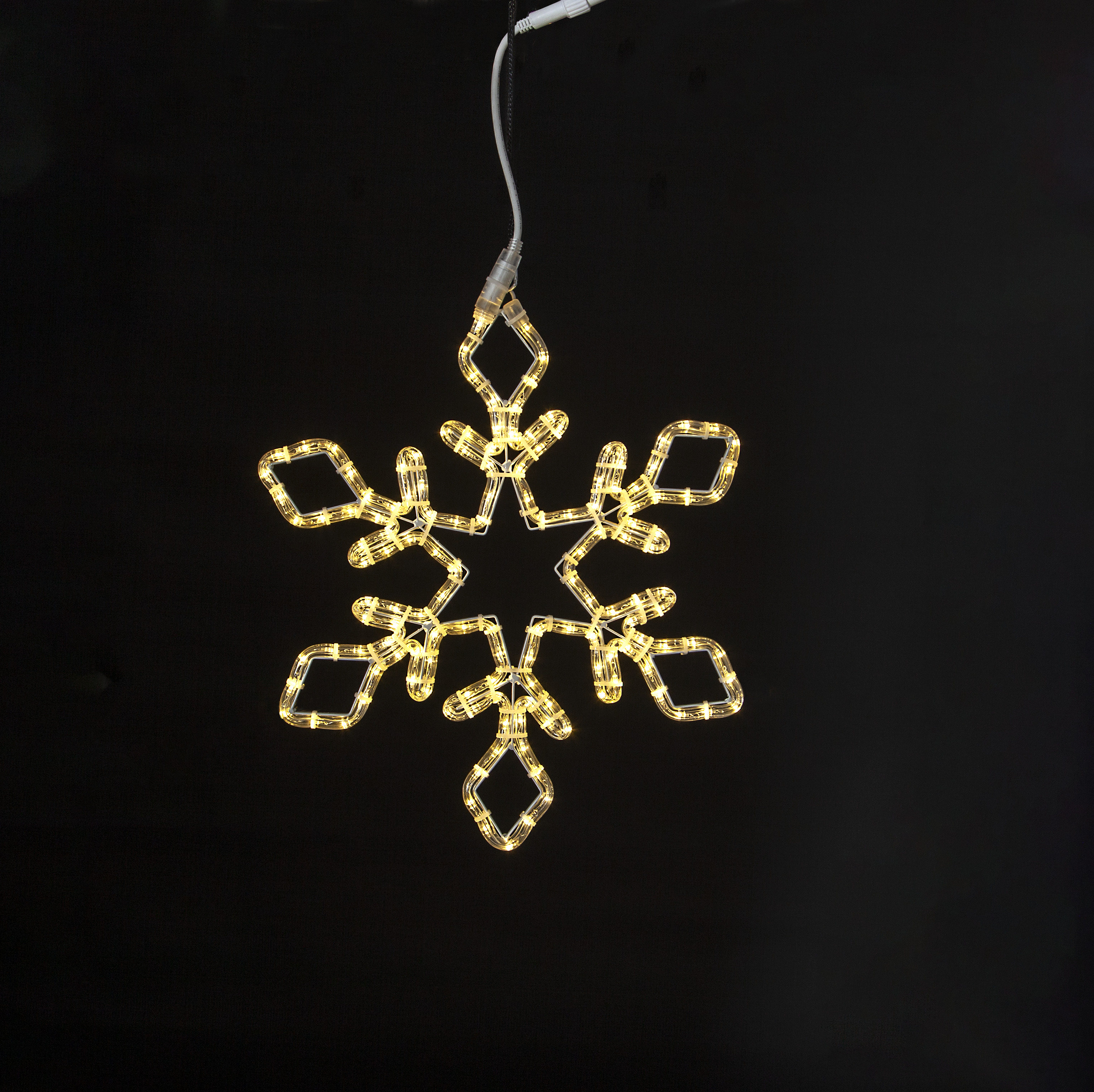 Silhouette - Snowflake - Snow star - 46x52 cm - 3