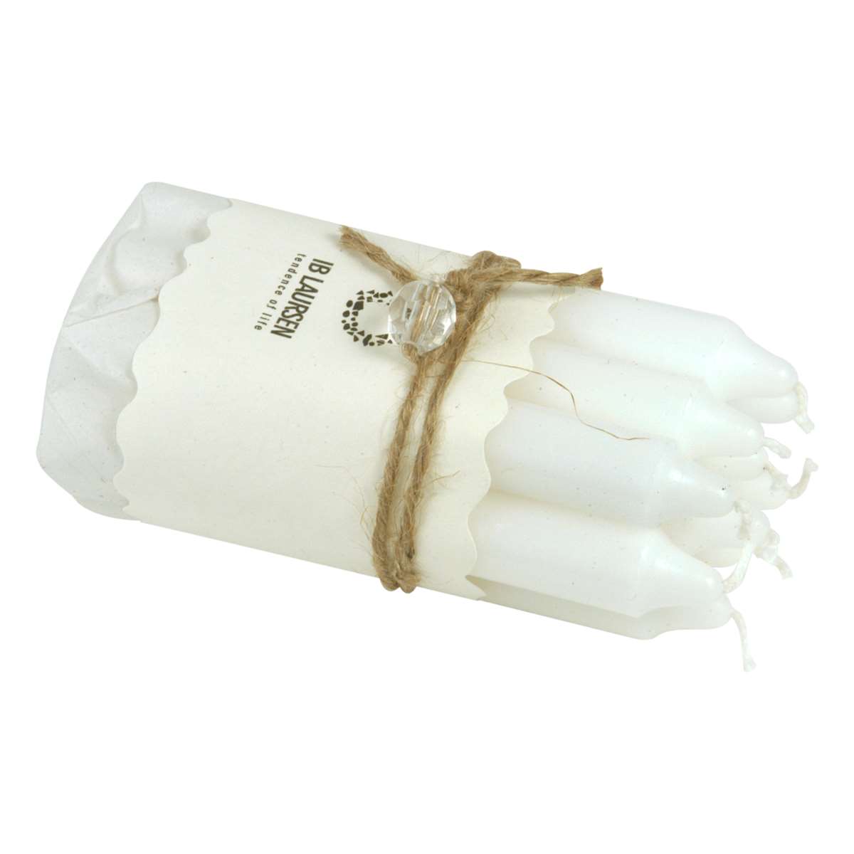 CHRISTMAS TREE CANDLES STEARIN CANDLES 10-PACK - 2