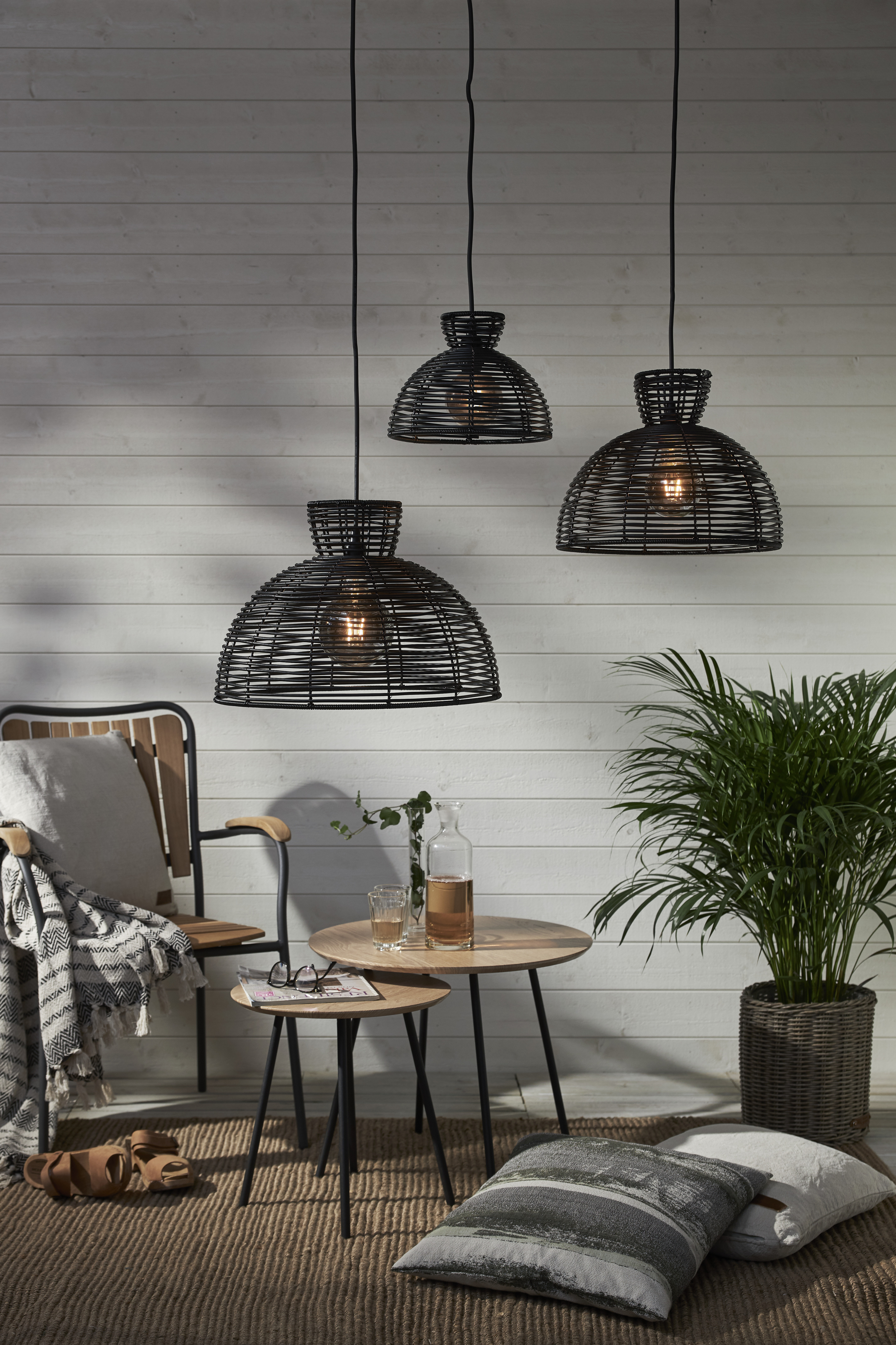 Lampskärm - Rund - 26x26x20 cm - 6