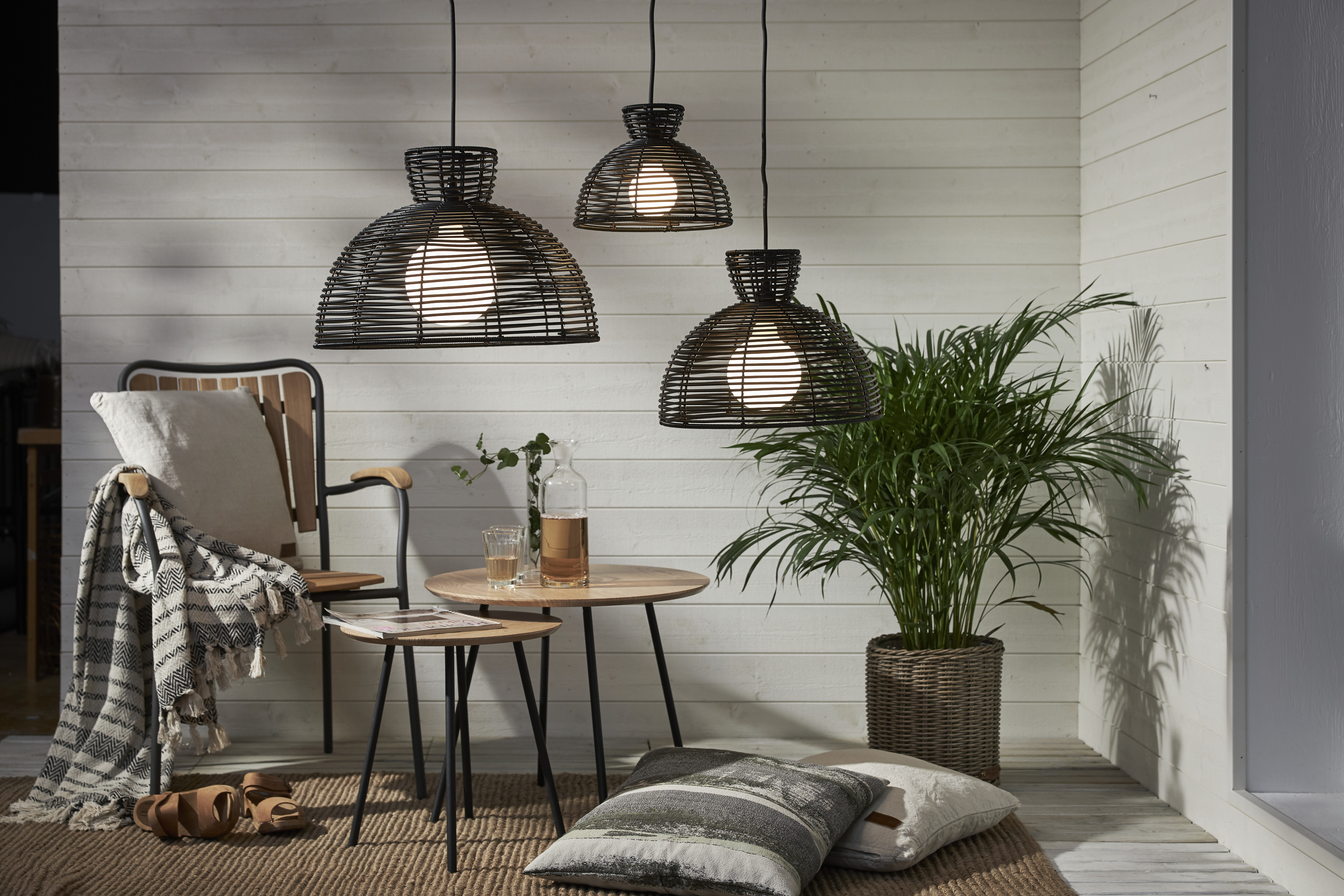 Lampskärm - Rund - 47x47x32 cm - 4