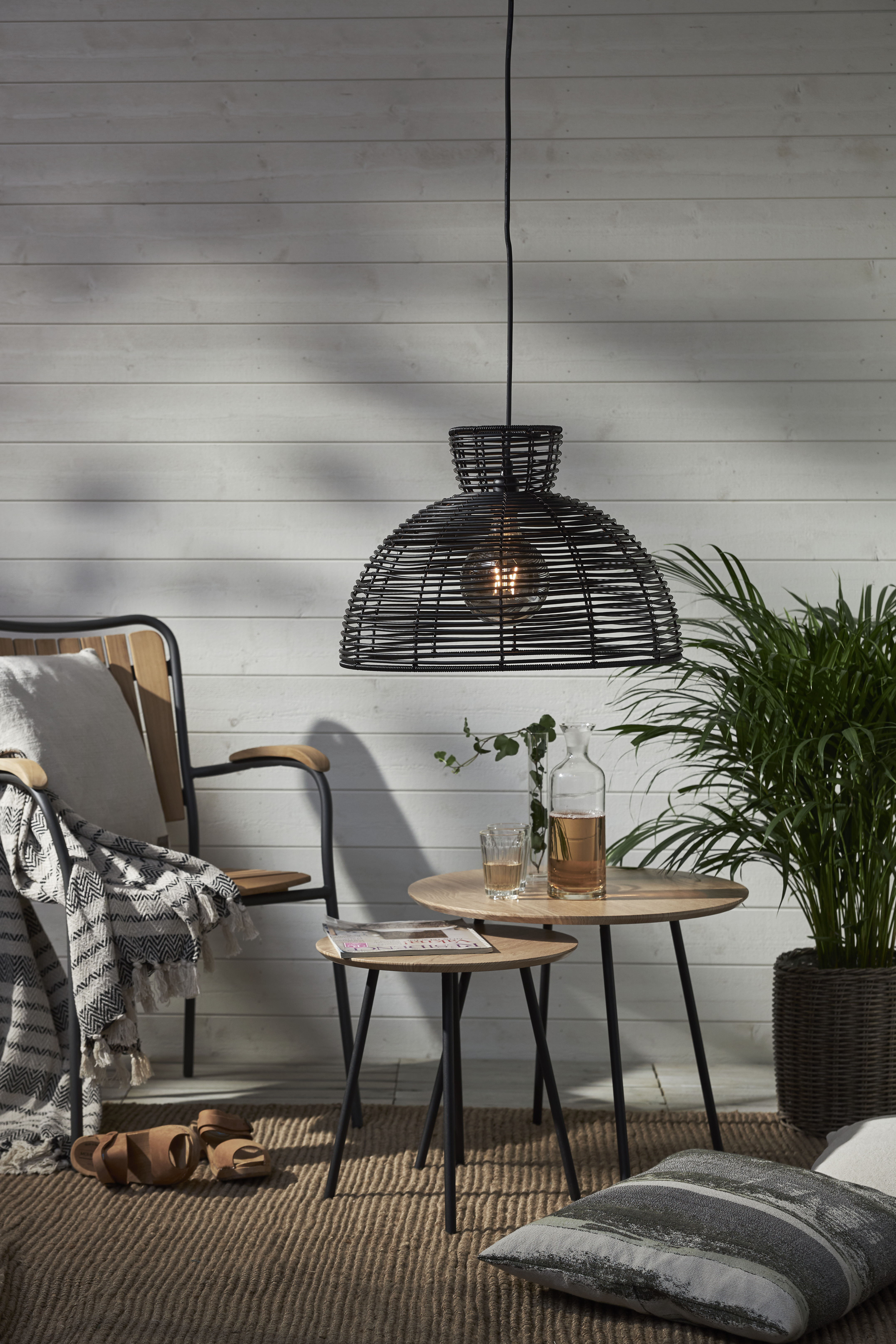 Lampskärm - Rund - 47x47x32 cm - 2