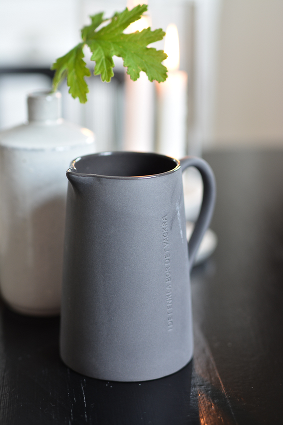 ERNST MILK JUG / JUG DARK GREY - 2