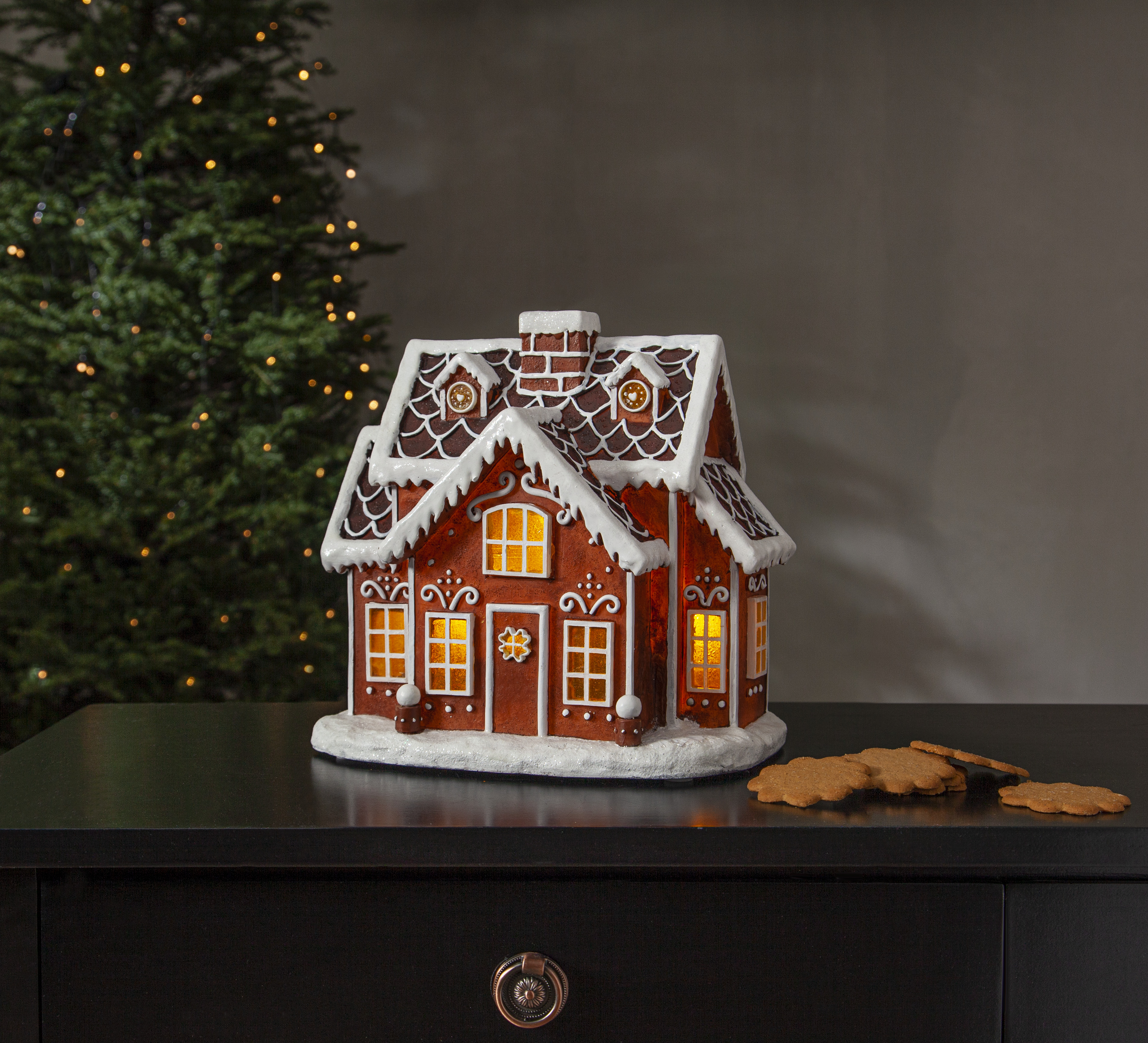 Gingerbread house - Ginger House - 24.5x26 cm - 4