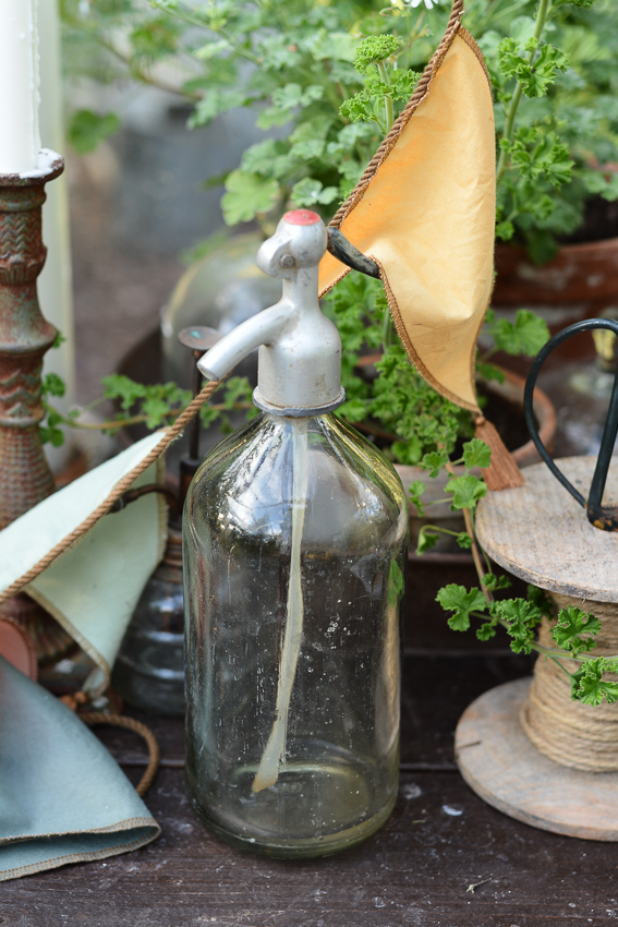 Glass bottle - Siphon - Old Original - Clear - 2