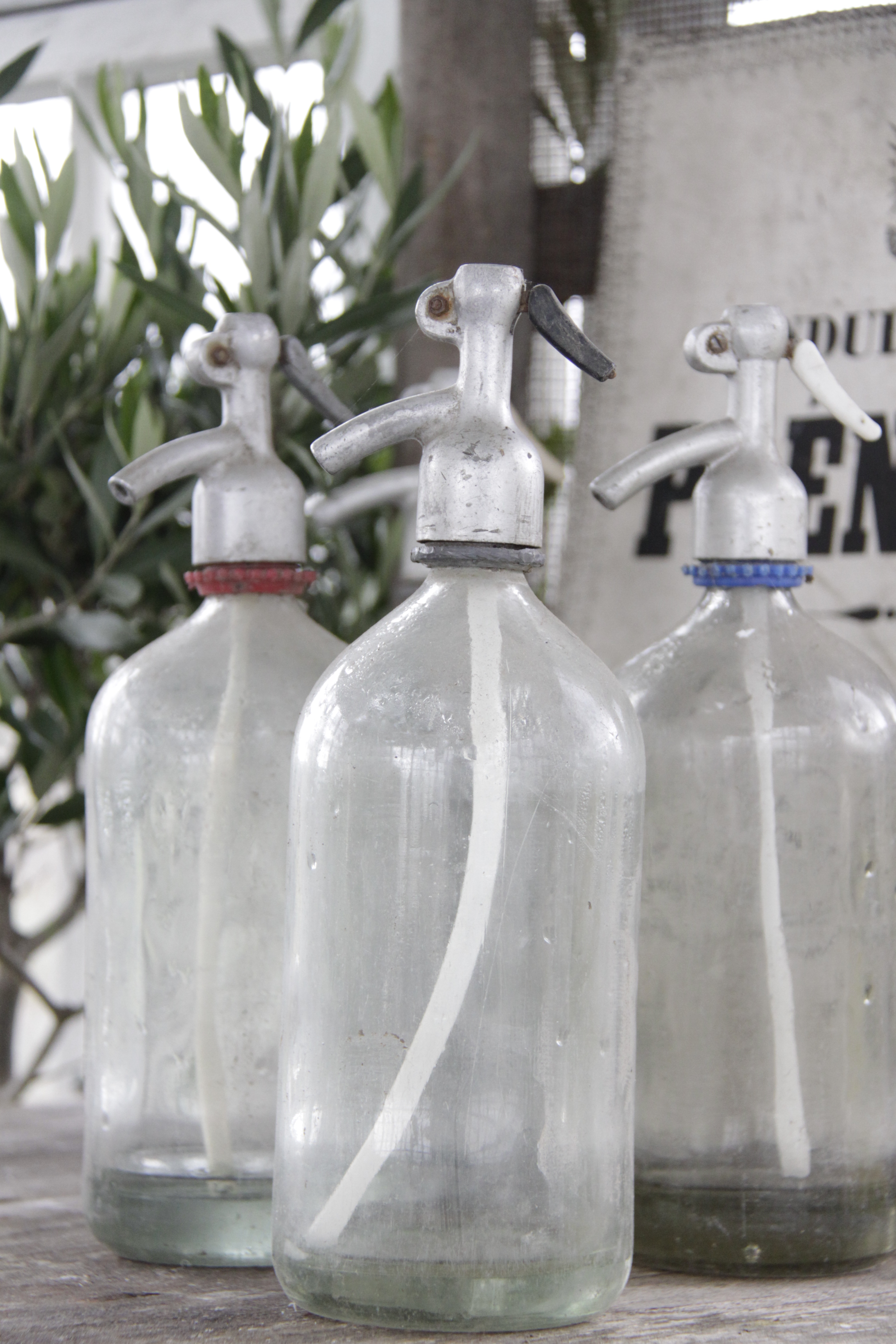 Glass bottle - Siphon - Old Original - Clear - 5