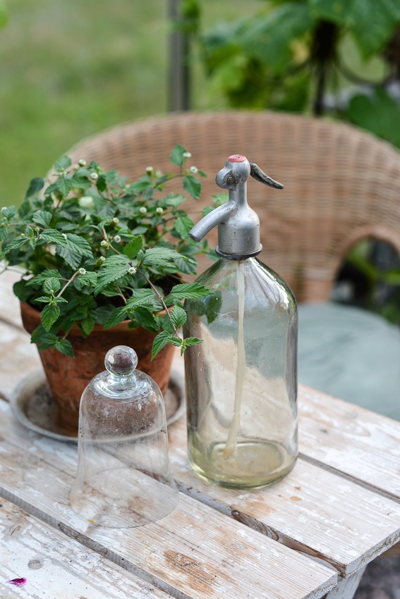 Glass bottle - Siphon - Old Original - Clear - 7