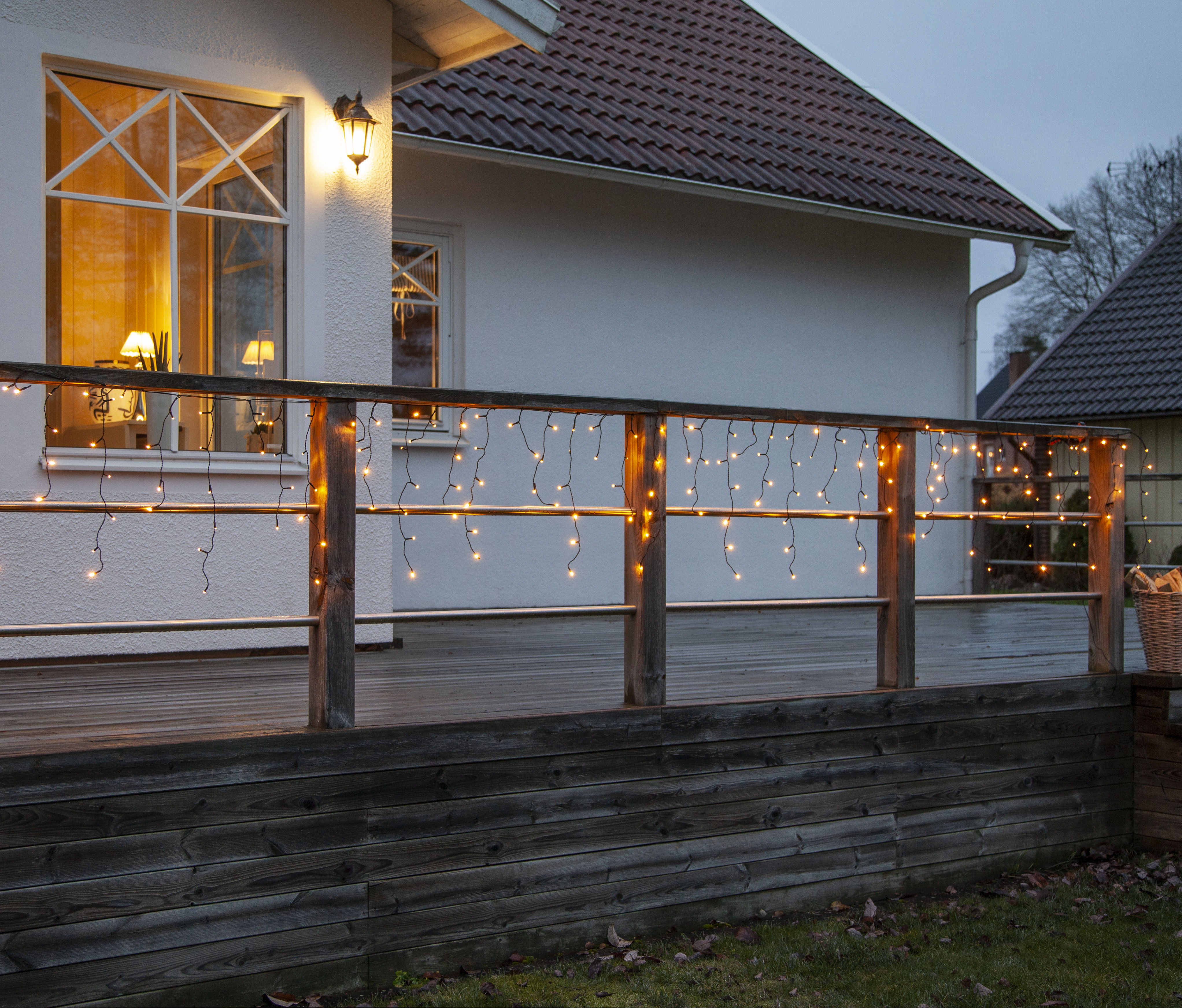 Istappsslinga Golden Warm White - 12 meter - 2