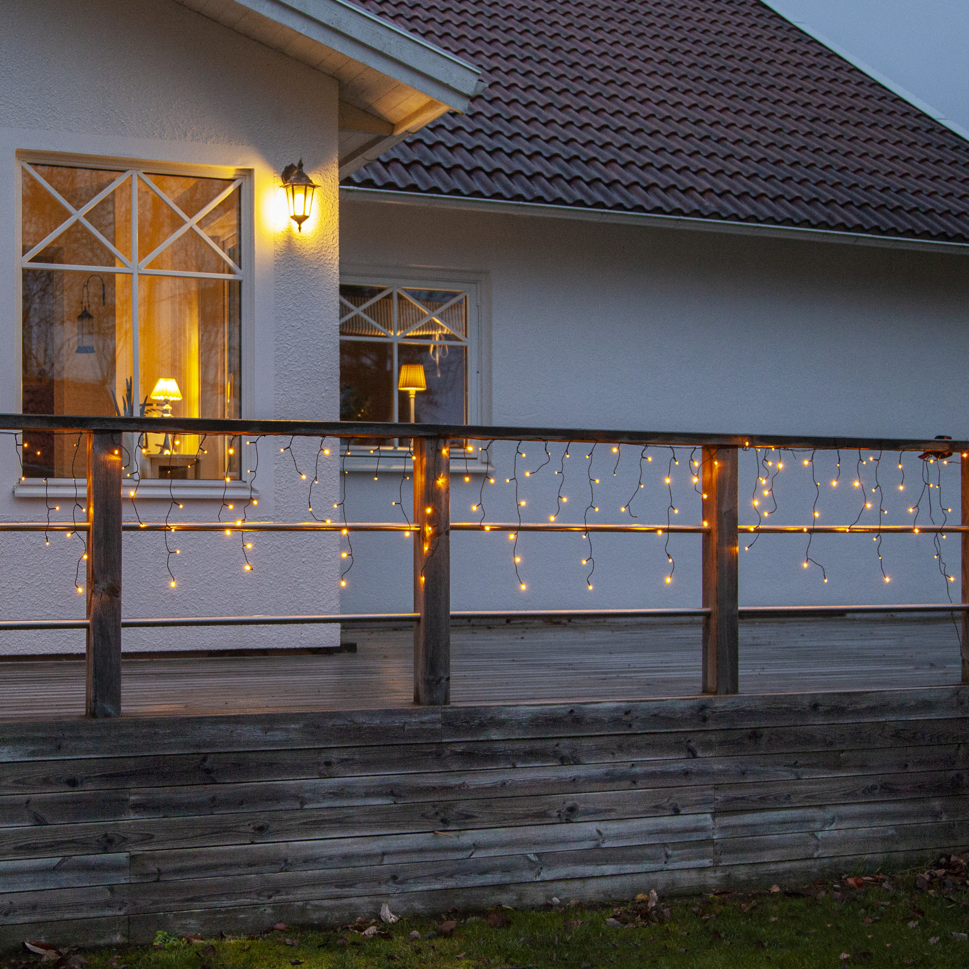 Istappsslinga Golden Warm White - 12 meter
