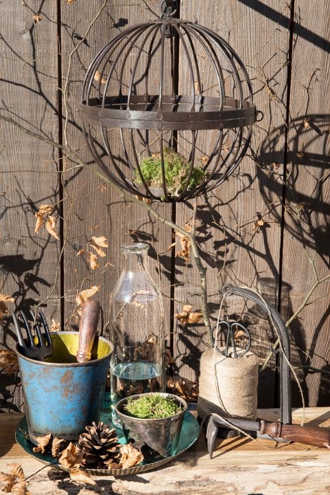 LANTERN - GLOBE LANTERN - LIGHT GLOBE - HANGING Ø 26 cm - 8