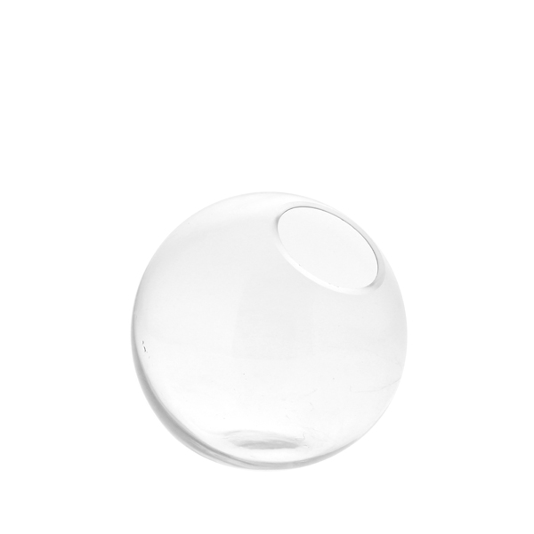 Glasvas - Vas - 14x14x14 cm - 4