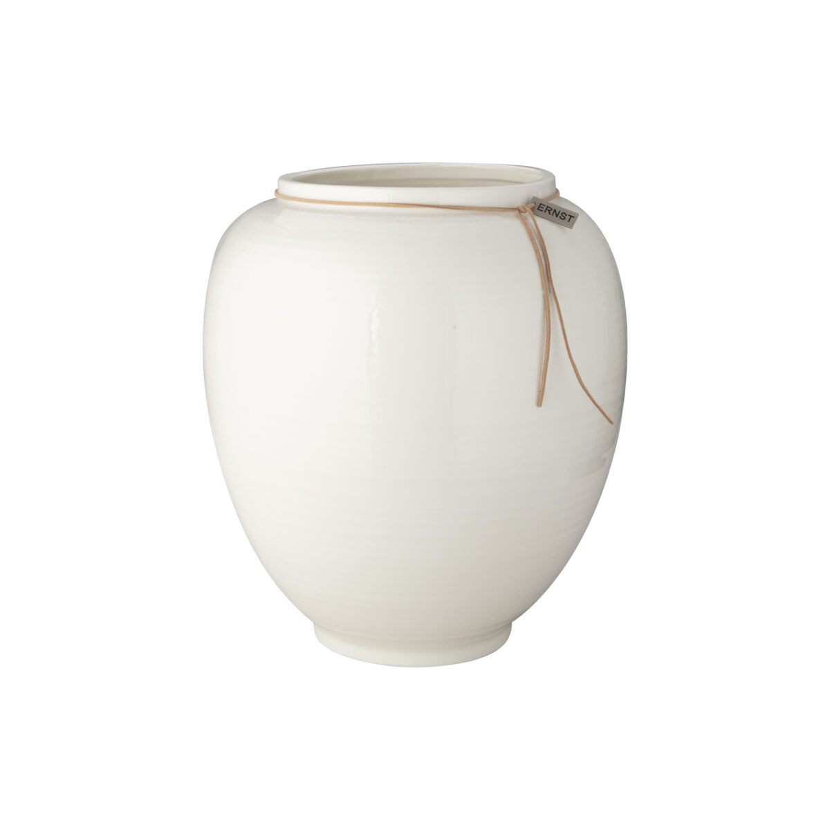 ERNST VAS STENGODS OVAL VIT 33 CM - 6