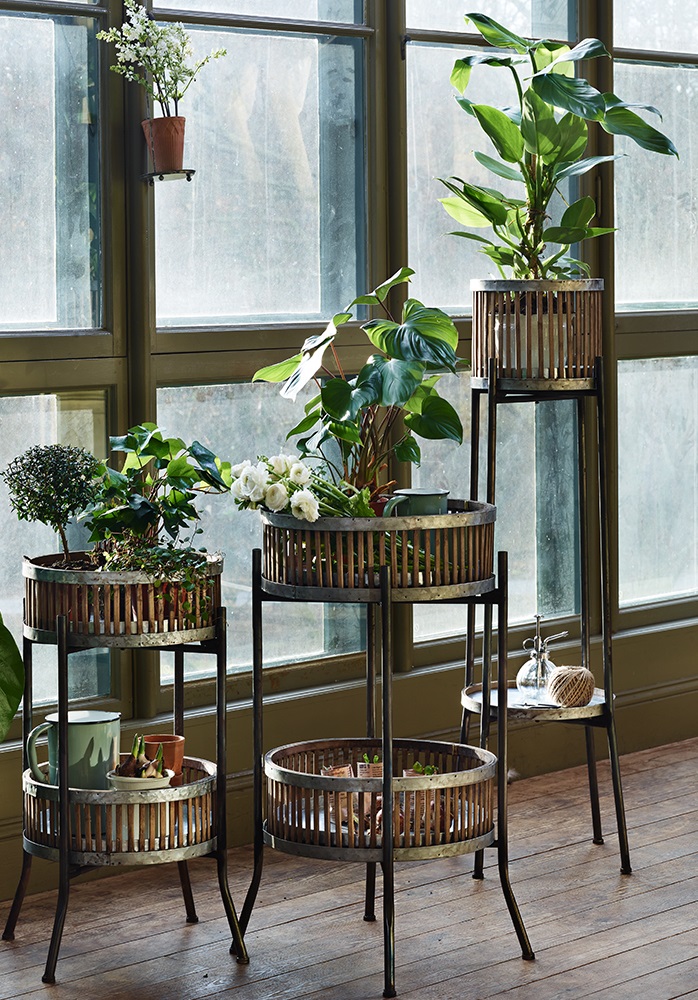 Pedestal - Pedestal with baskets - Large - 2