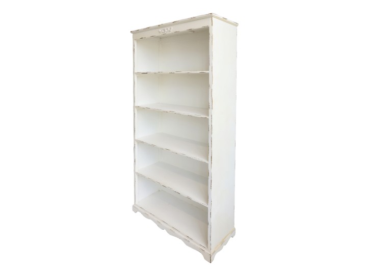 Shelf - Bookshelf - Antique cream - Decor - H200/L106/W39 cm - 6