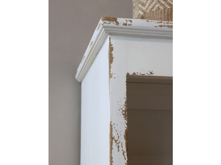 Shelf - Bookshelf - Antique cream - Decor - H200/L106/W39 cm - 3