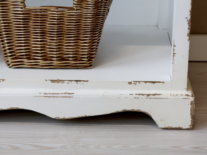 Shelf - Bookshelf - Antique cream - Decor - H200/L106/W39 cm - 5