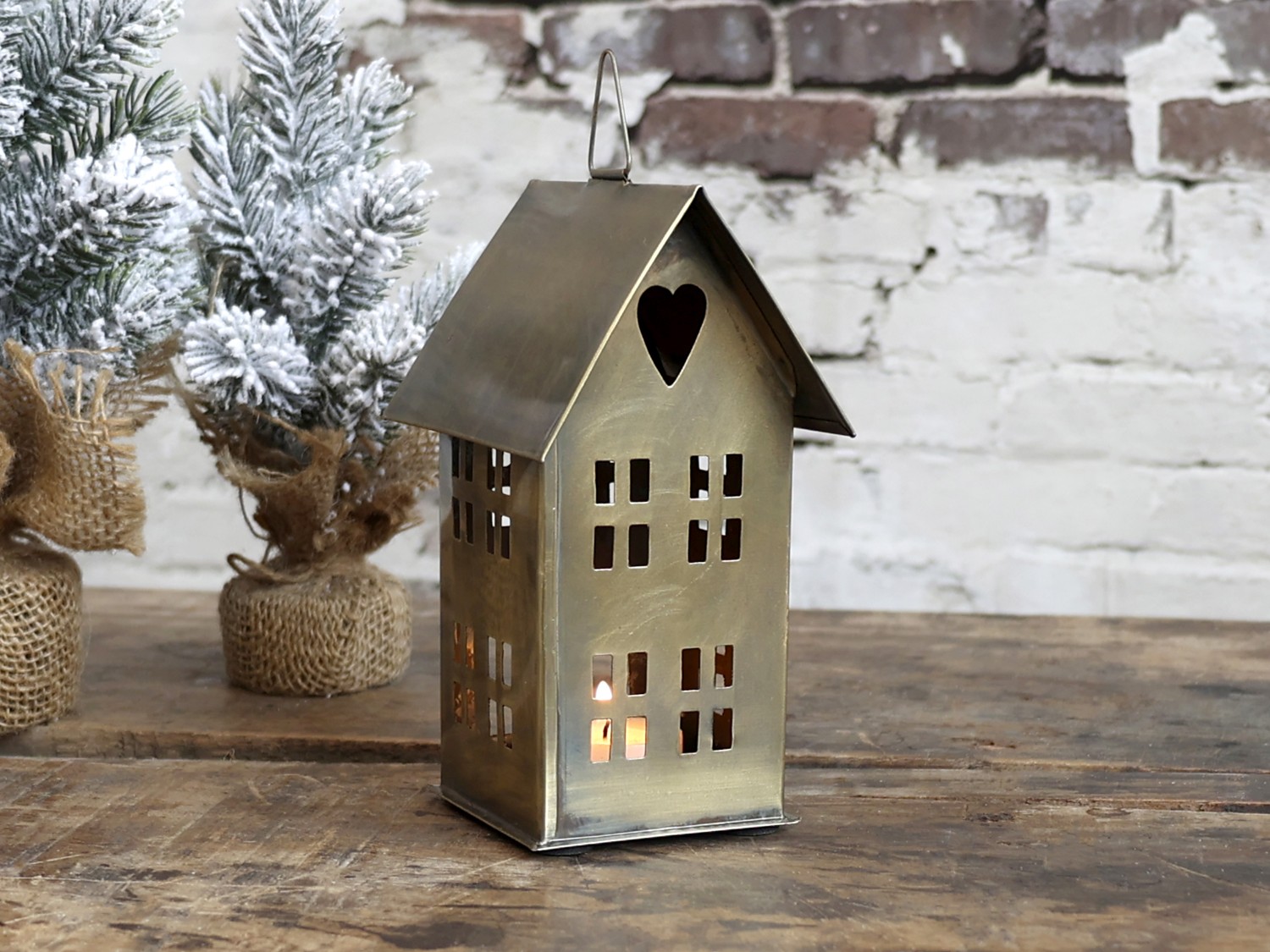 House lantern - House - Lantern - 15.5 cm - 3
