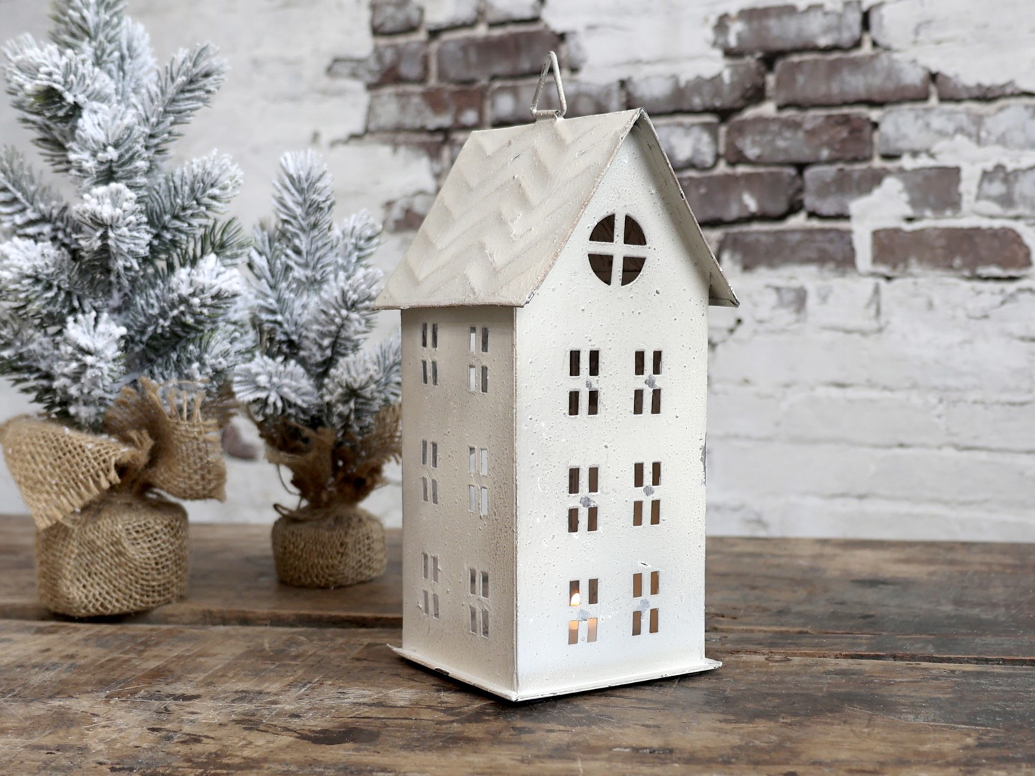 House lantern - House - Lantern - 22 cm - 3