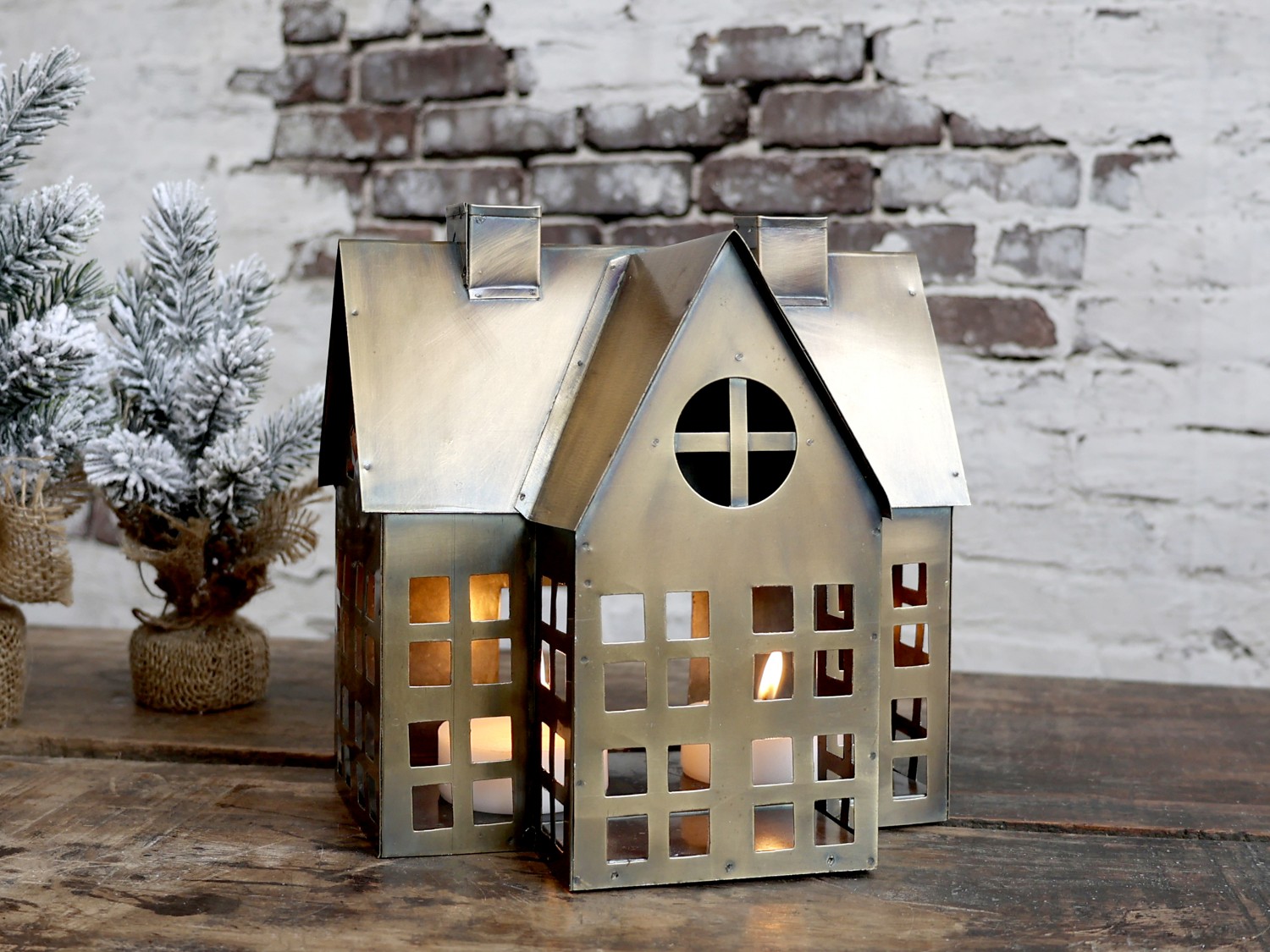 House lantern - House - Lantern - 20.5 cm - 3