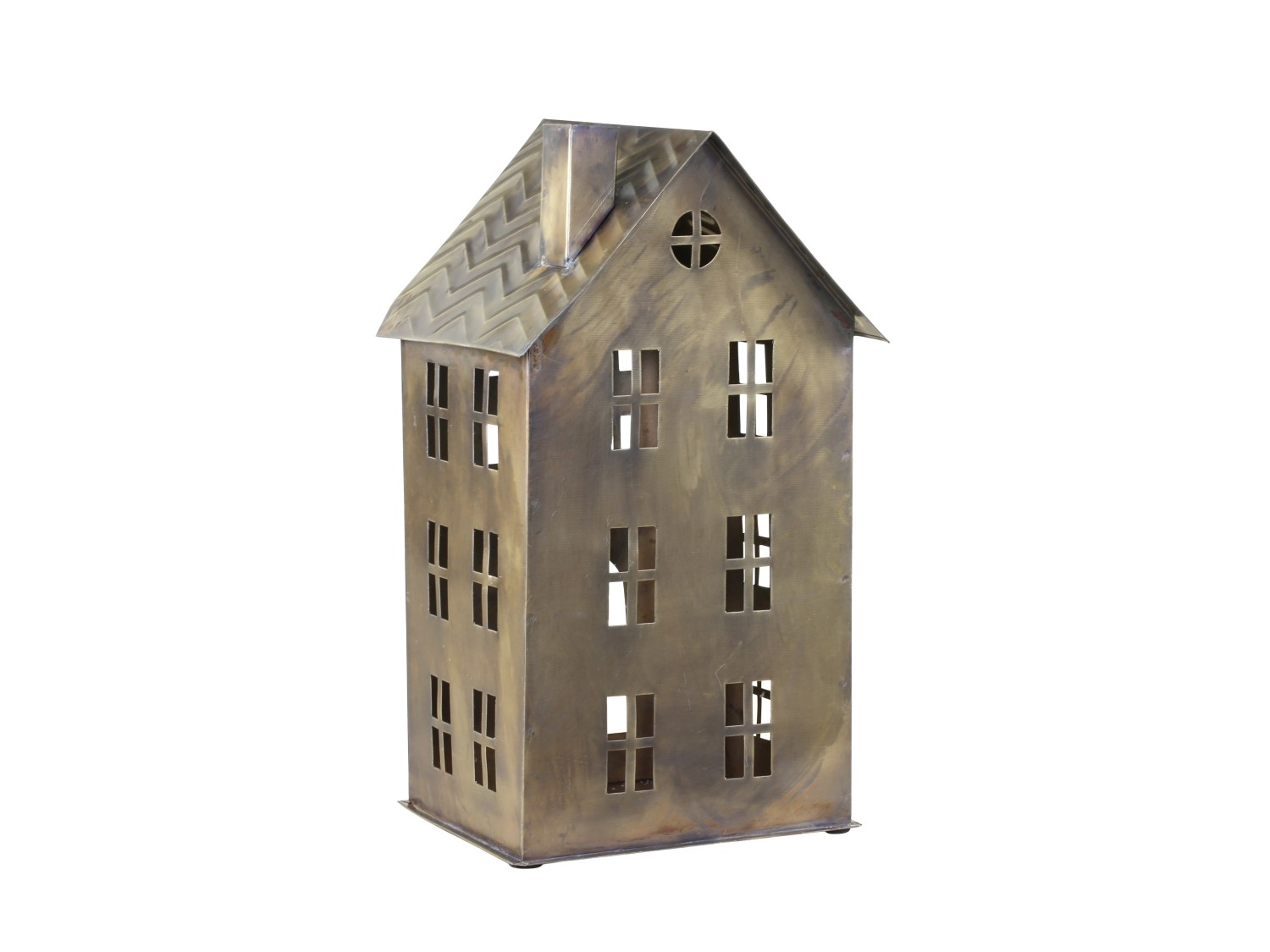 Huslykta - Hus - Lykta - 34,5 cm - 4