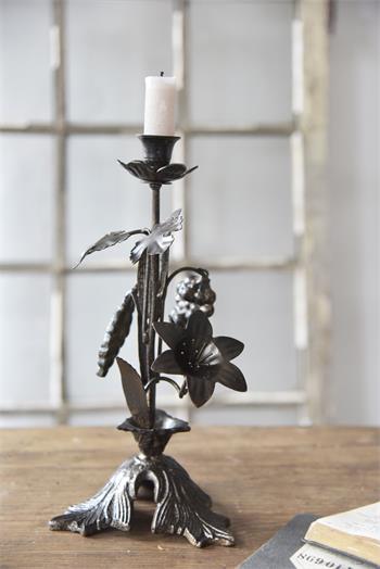 Fransk Ljusstake – Kyrkoljusstake – 30 cm Jeanne d`Arc Living
