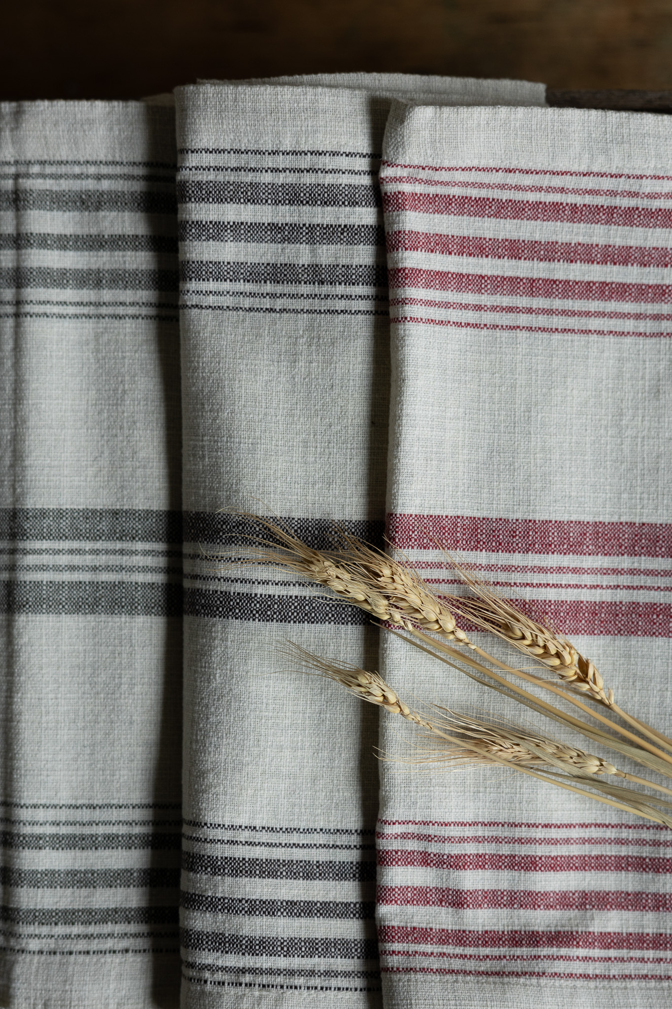 Karlevi Nature/brown runner 120x35 cm - 25