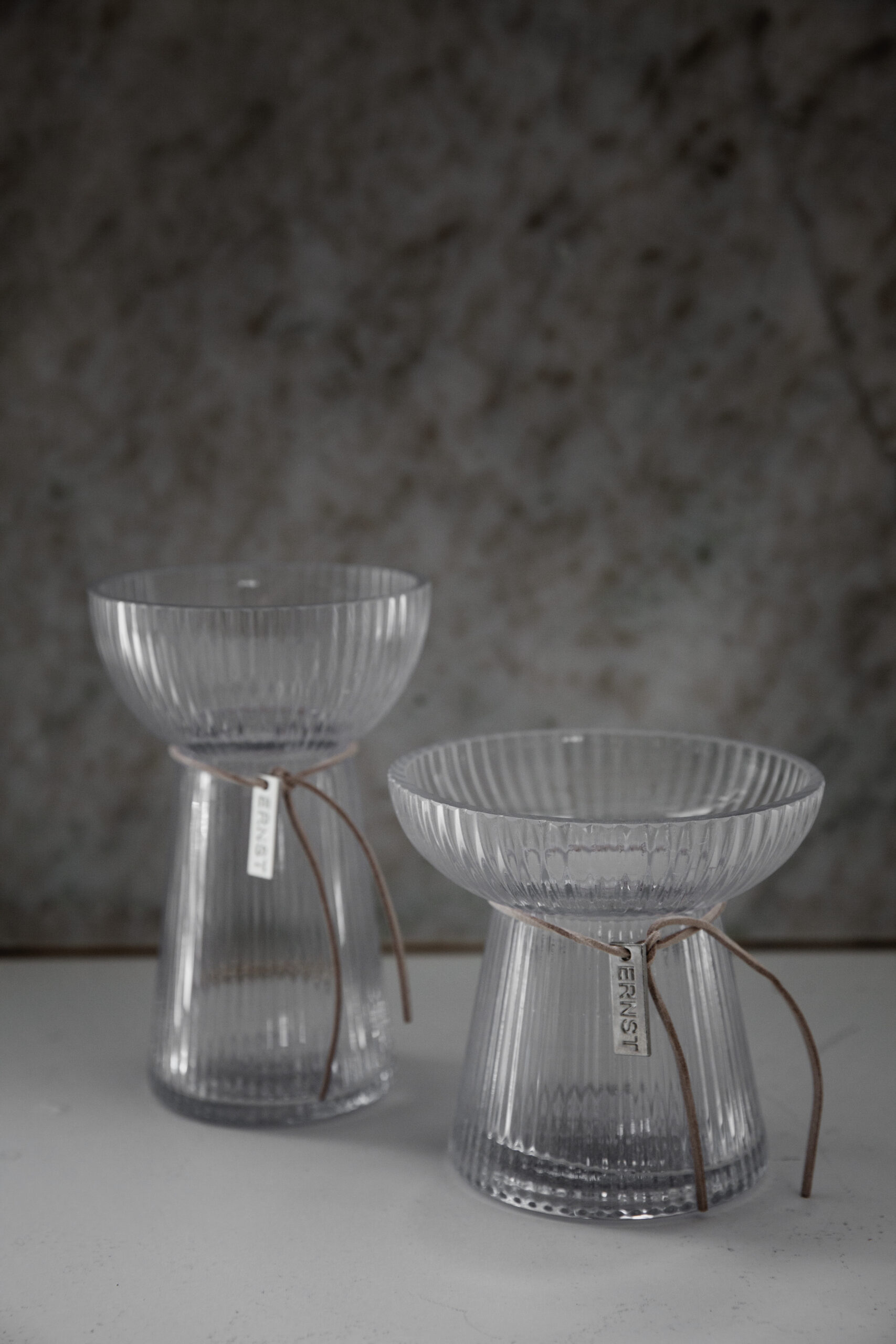 Ernst Lökvas - Hyacinth vase - Low - Fluted - 6